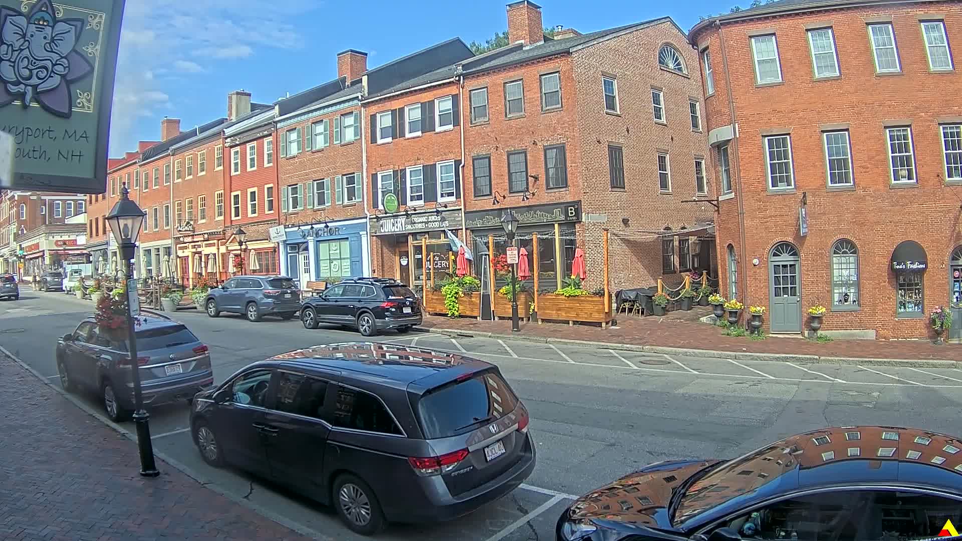 Newburyport, State Street South View Live Cam - Newburyport, Essex, Massachusetts, USA