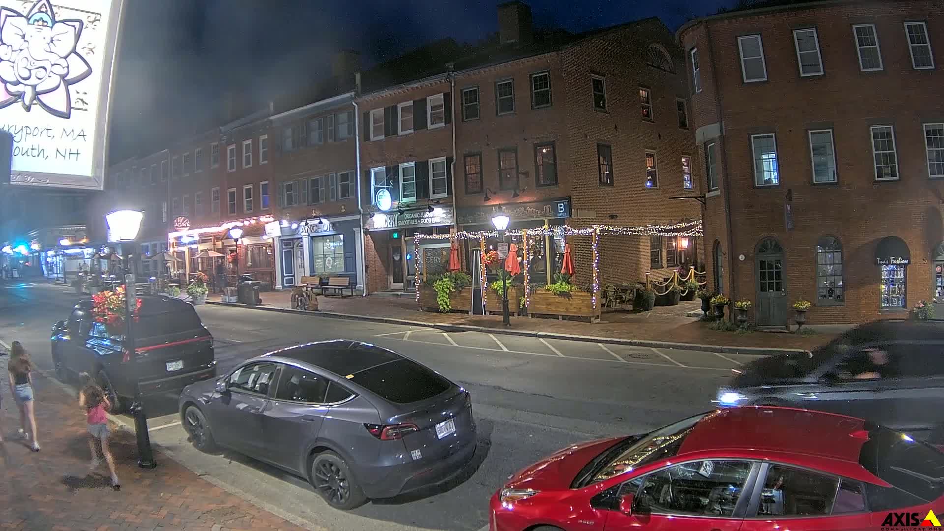 Newburyport, State Street South View Live Cam - Newburyport, Essex, Massachusetts, USA
