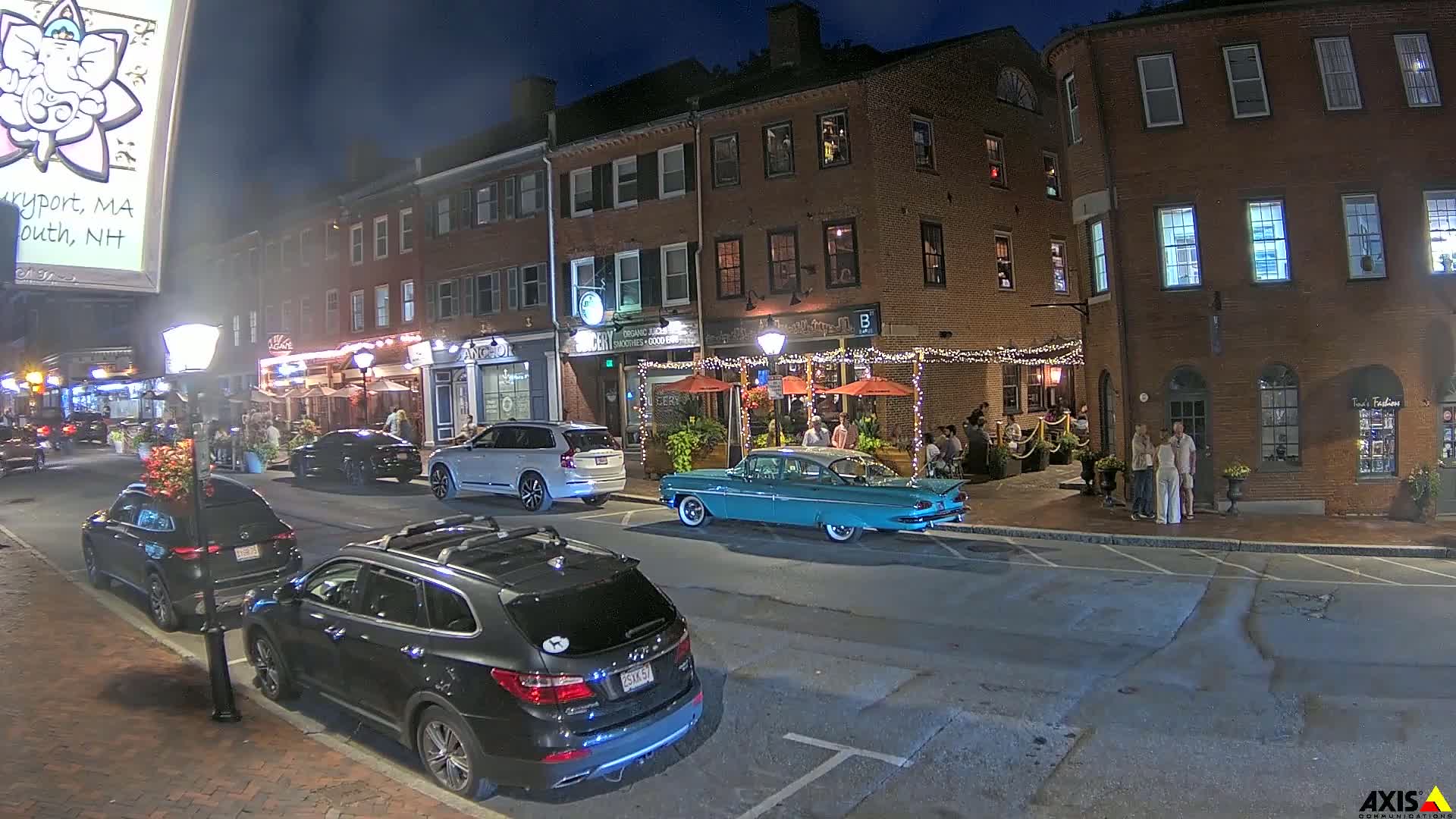 Newburyport, State Street South View Live Cam - Newburyport, Essex, Massachusetts, USA