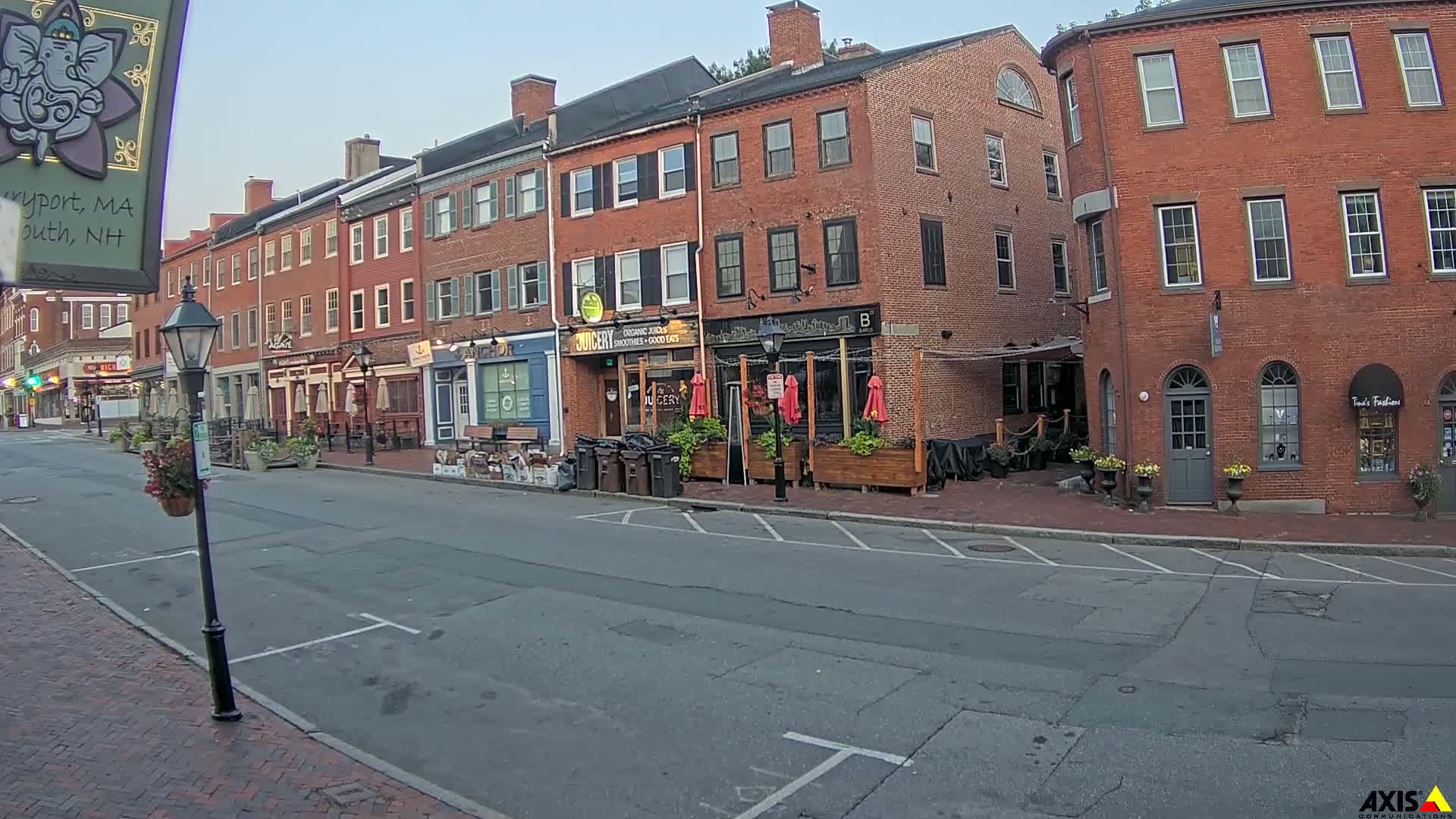 Newburyport, State Street South View Live Cam - Newburyport, Essex, Massachusetts, USA