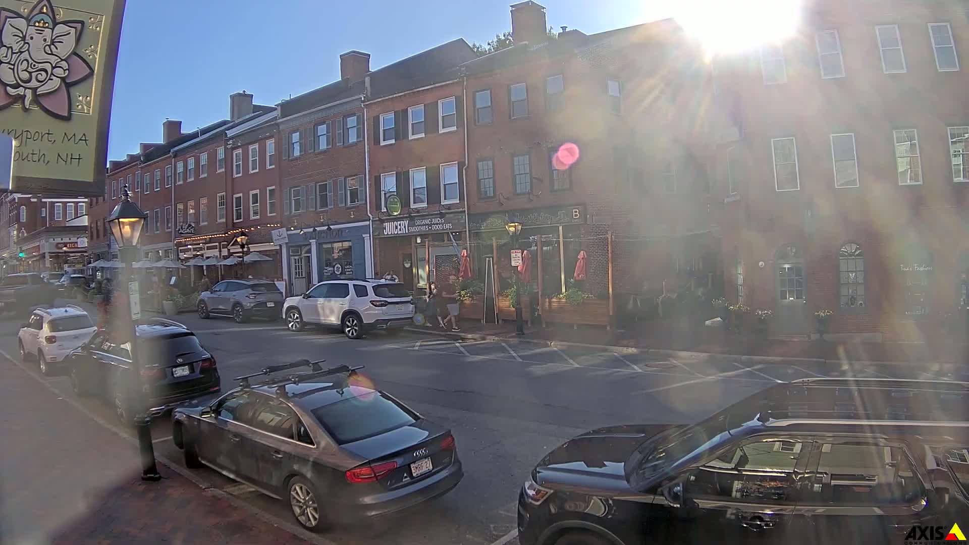 Newburyport, State Street South View Live Cam - Newburyport, Essex, Massachusetts, USA