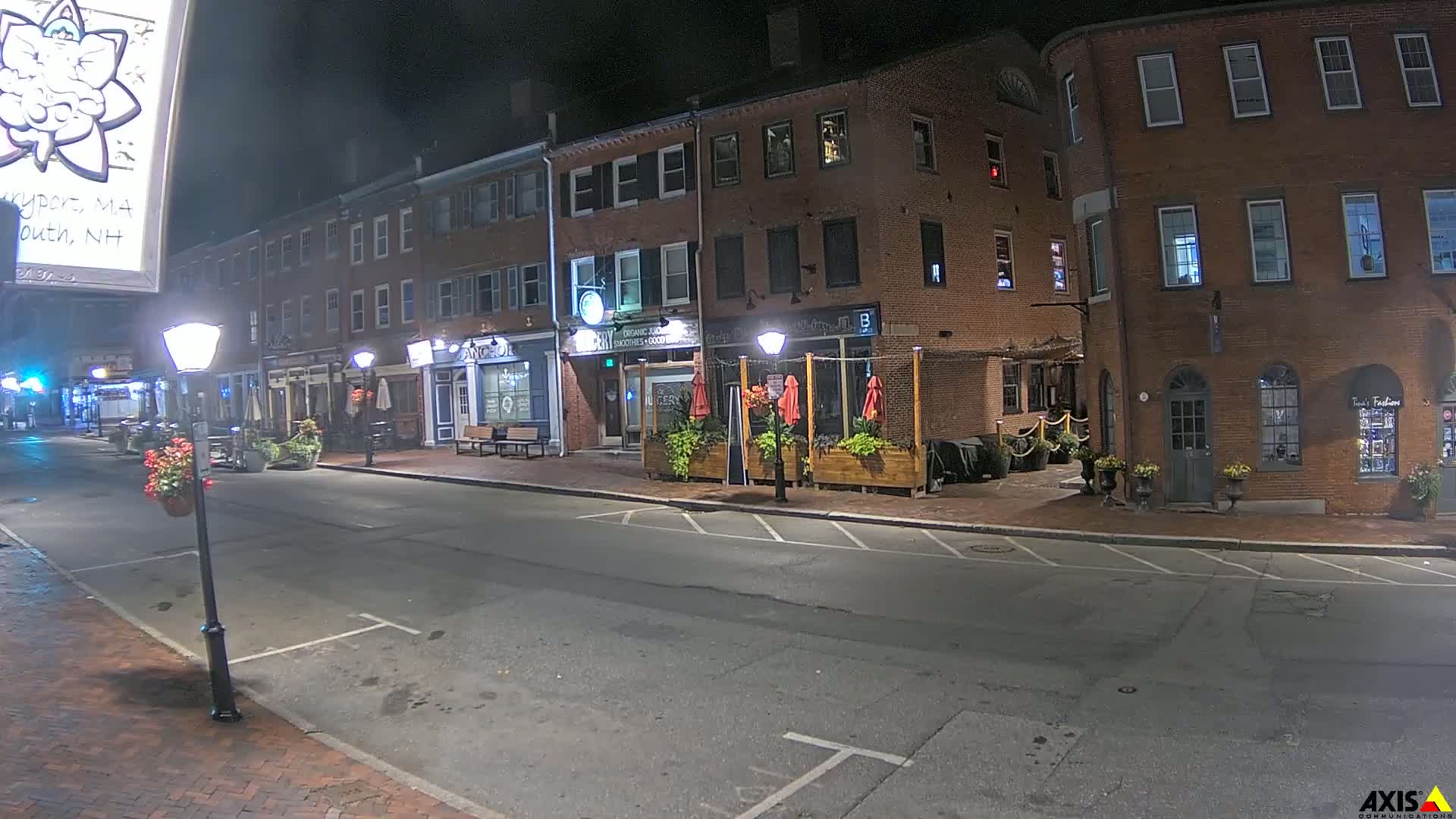 Newburyport, State Street South View Live Cam - Newburyport, Essex, Massachusetts, USA