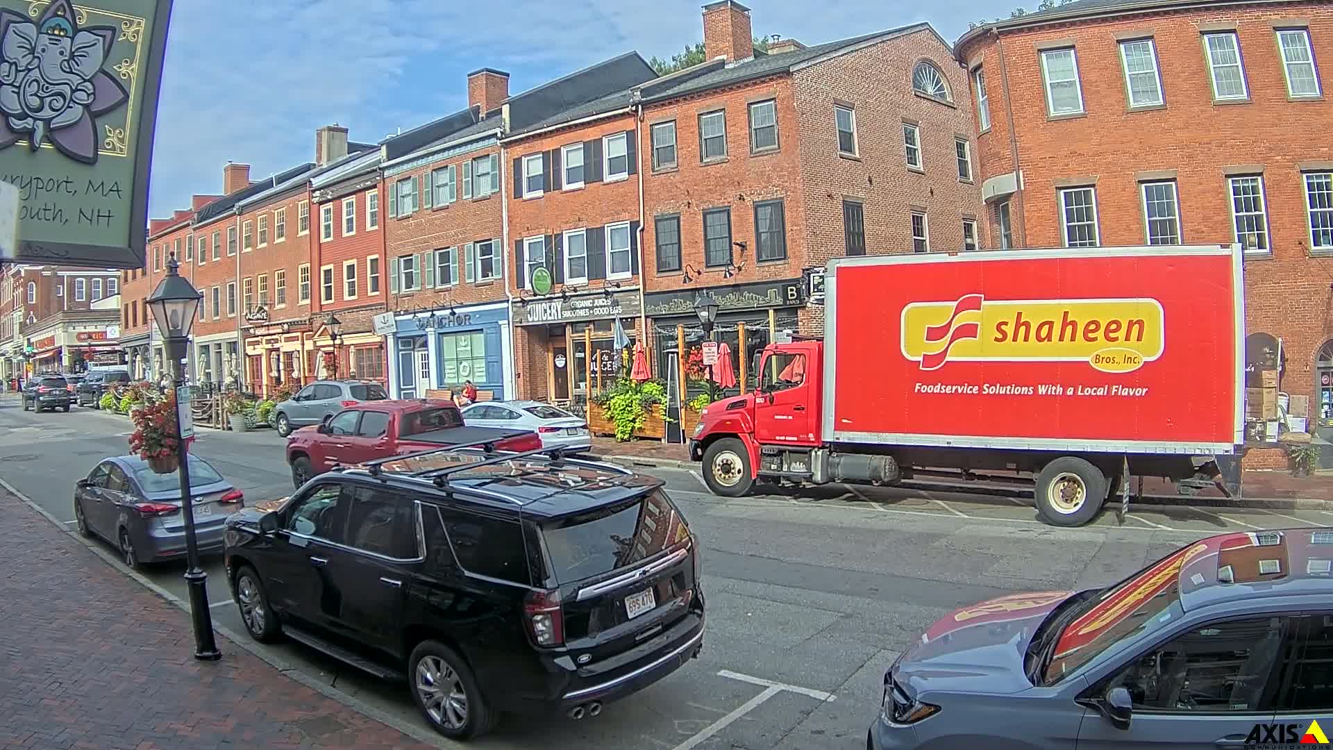 Newburyport, State Street South View Live Cam - Newburyport, Essex, Massachusetts, USA