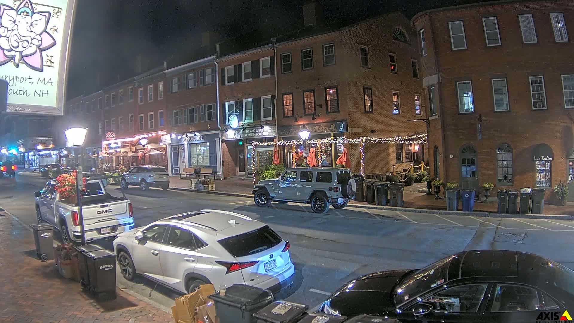 Newburyport, State Street South View Live Cam - Newburyport, Essex, Massachusetts, USA