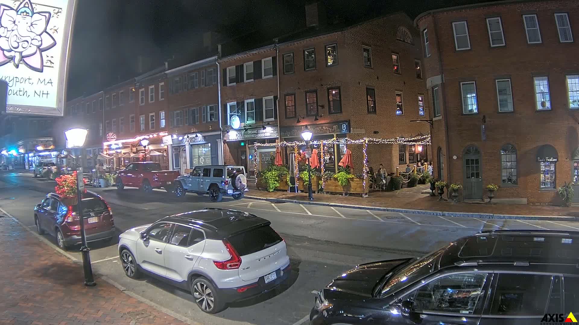 Newburyport, State Street South View Live Cam - Newburyport, Essex, Massachusetts, USA