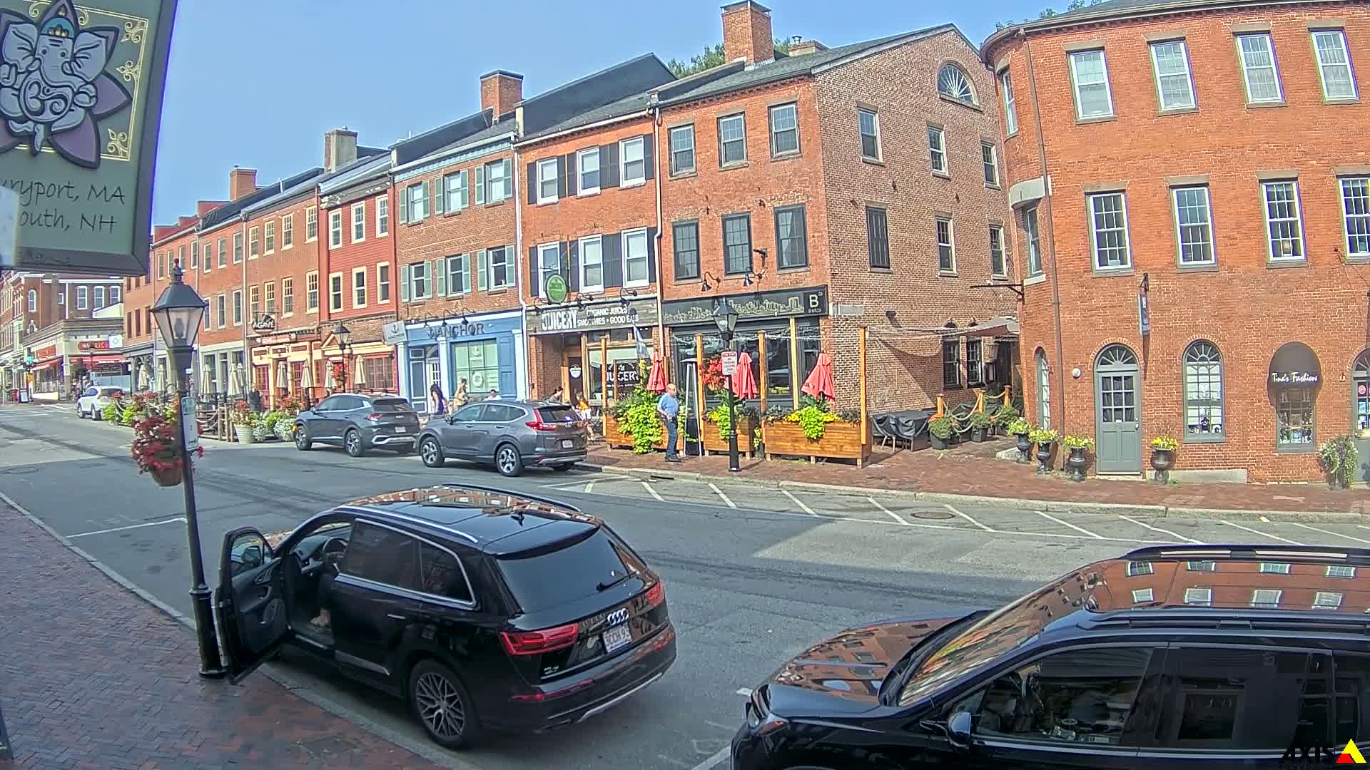 Newburyport, State Street South View Live Cam - Newburyport, Essex, Massachusetts, USA