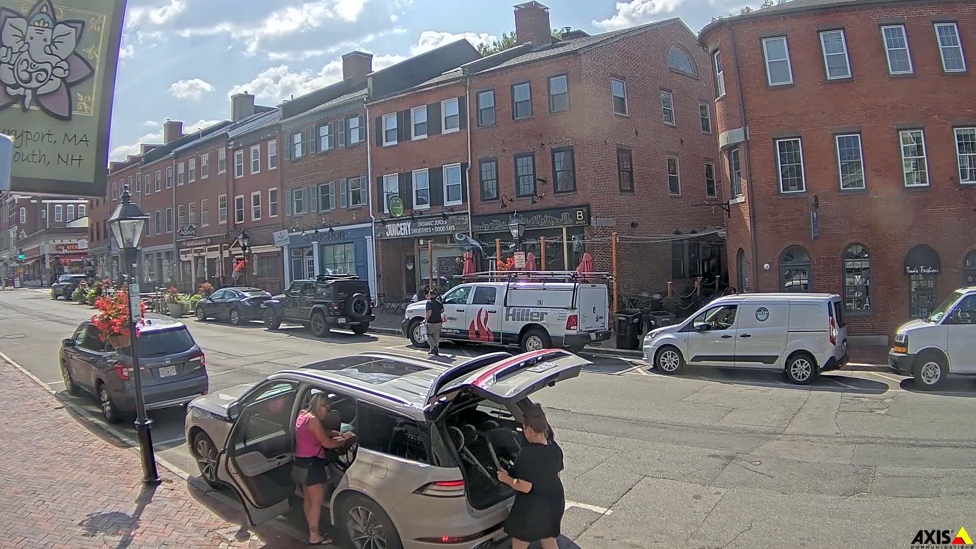 Newburyport, State Street South View Live Cam - Newburyport, Essex, Massachusetts, USA