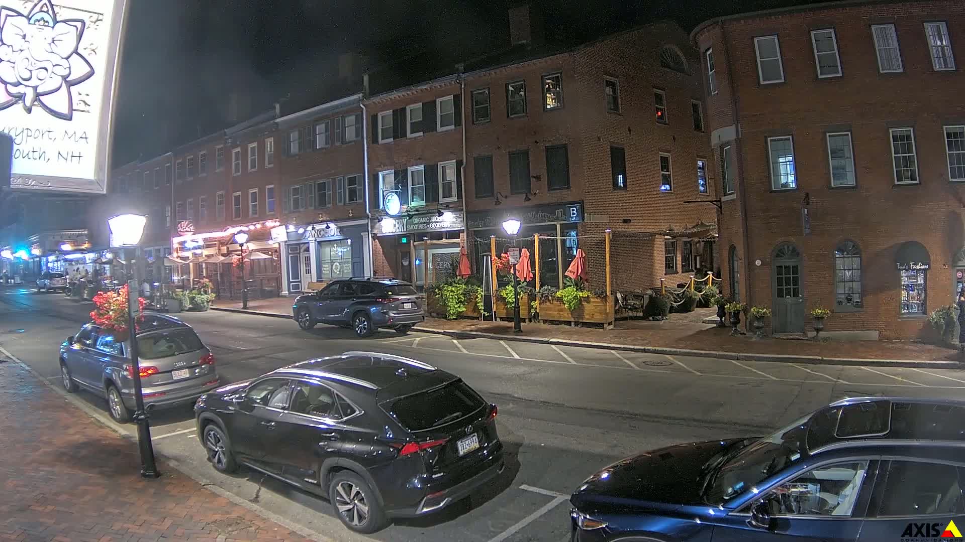 Newburyport, State Street South View Live Cam - Newburyport, Essex, Massachusetts, USA