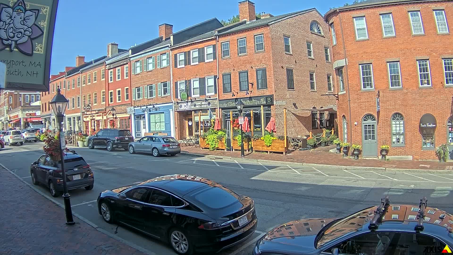 Newburyport, State Street South View Live Cam - Newburyport, Essex, Massachusetts, USA