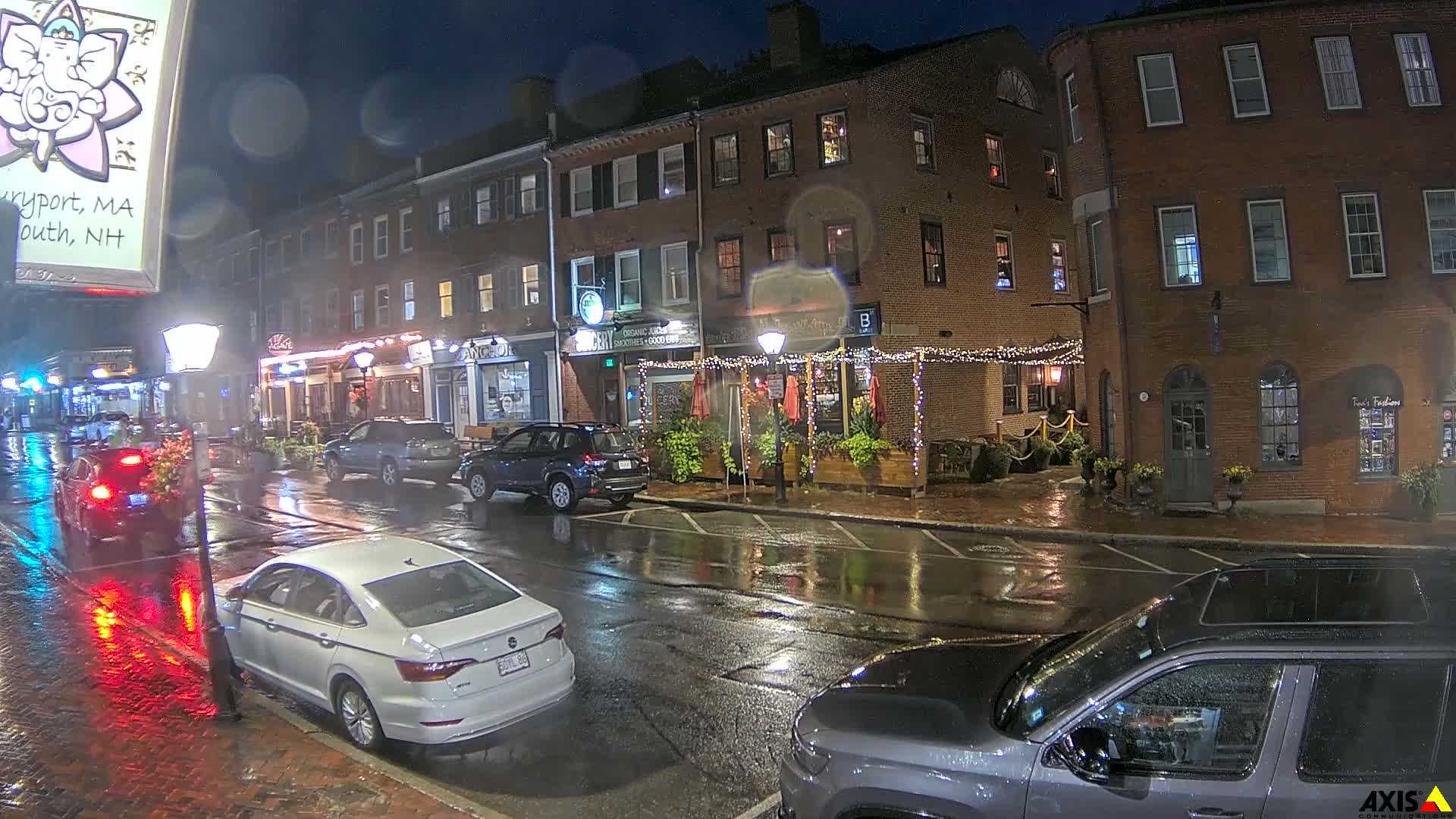 Newburyport, State Street South View Live Cam - Newburyport, Essex, Massachusetts, USA