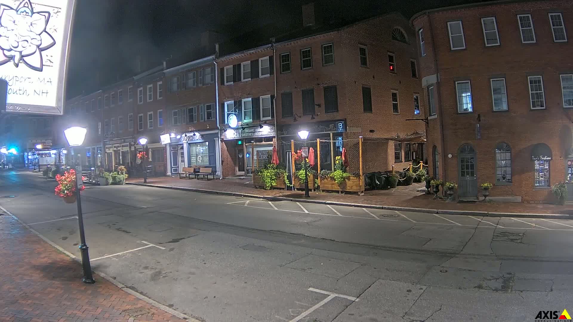 Newburyport, State Street South View Live Cam - Newburyport, Essex, Massachusetts, USA