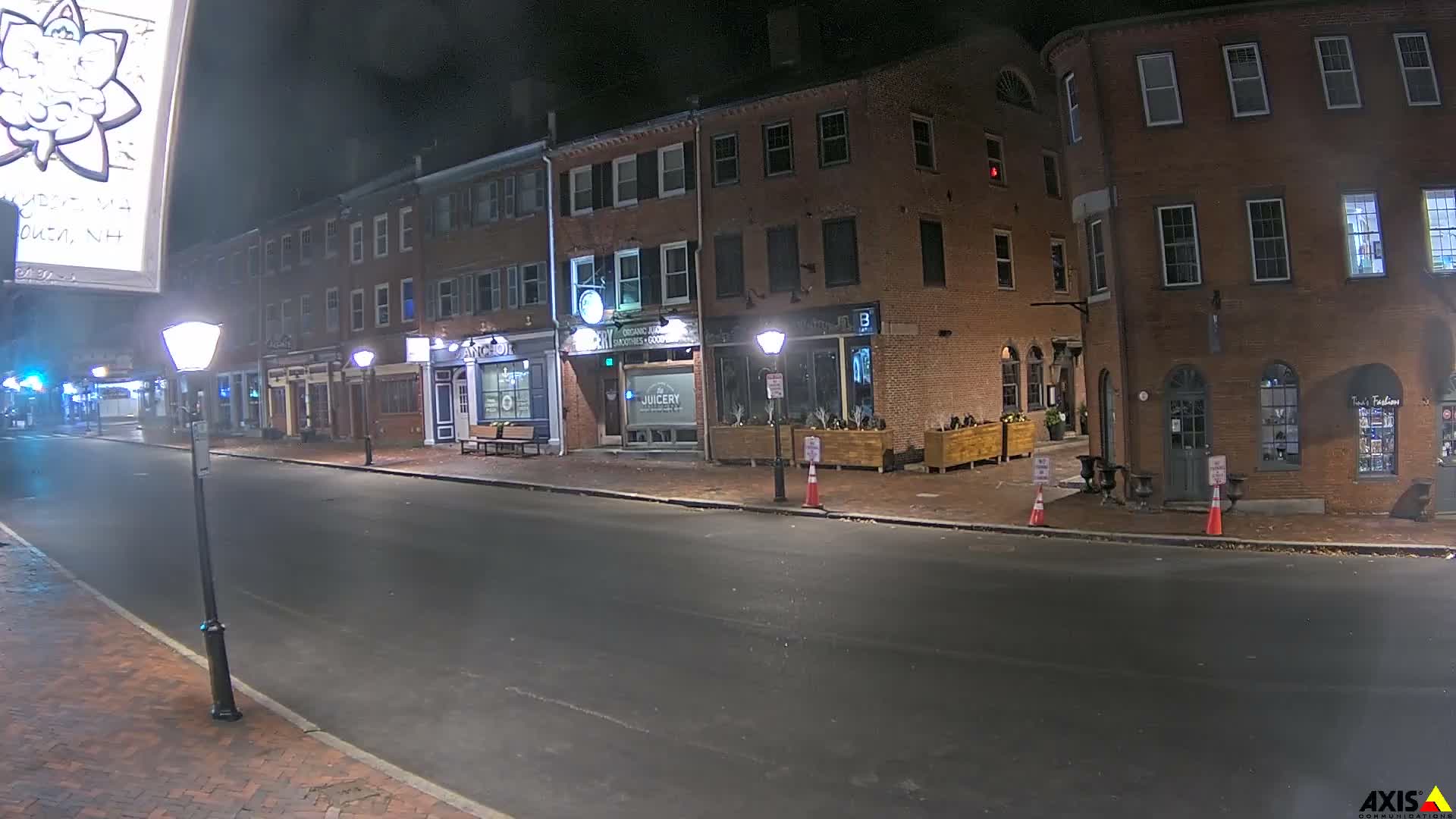 Newburyport, State Street South View Live Cam - Newburyport, Essex, Massachusetts, USA