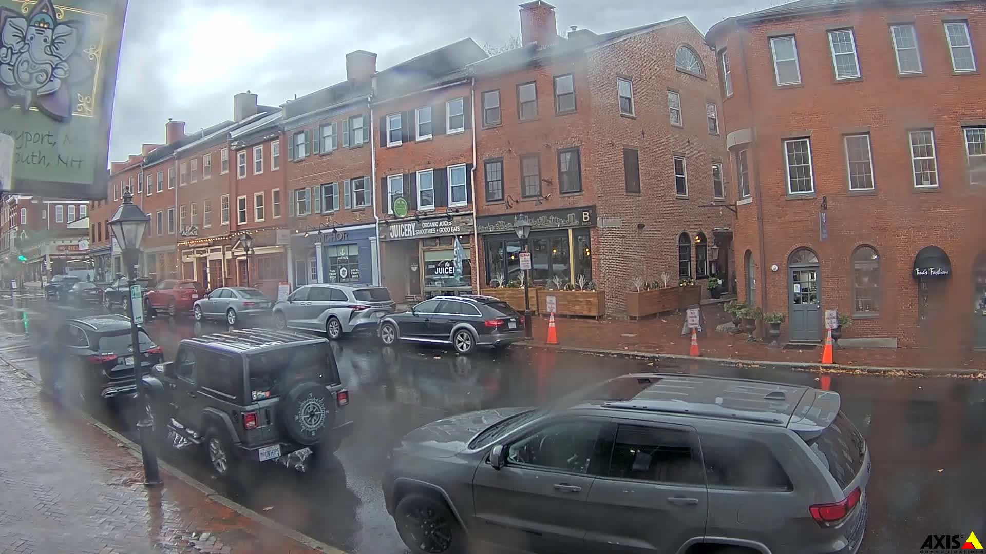 Newburyport, State Street South View Live Cam - Newburyport, Essex, Massachusetts, USA