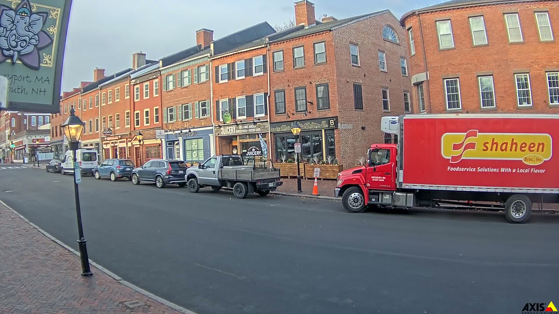 Newburyport, State Street South View Live Cam - Newburyport, Essex, Massachusetts, USA