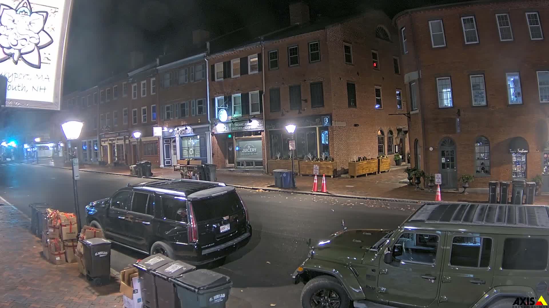 Newburyport, State Street South View Live Cam - Newburyport, Essex, Massachusetts, USA