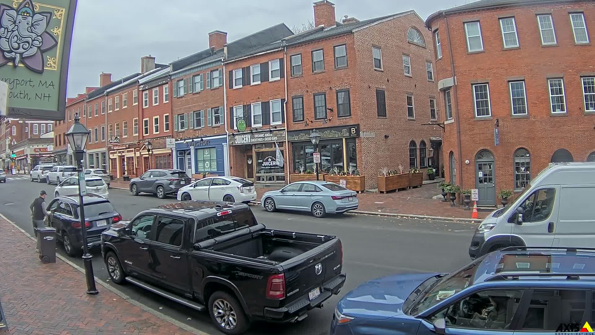 Newburyport, State Street South View Live Cam - Newburyport, Essex, Massachusetts, USA