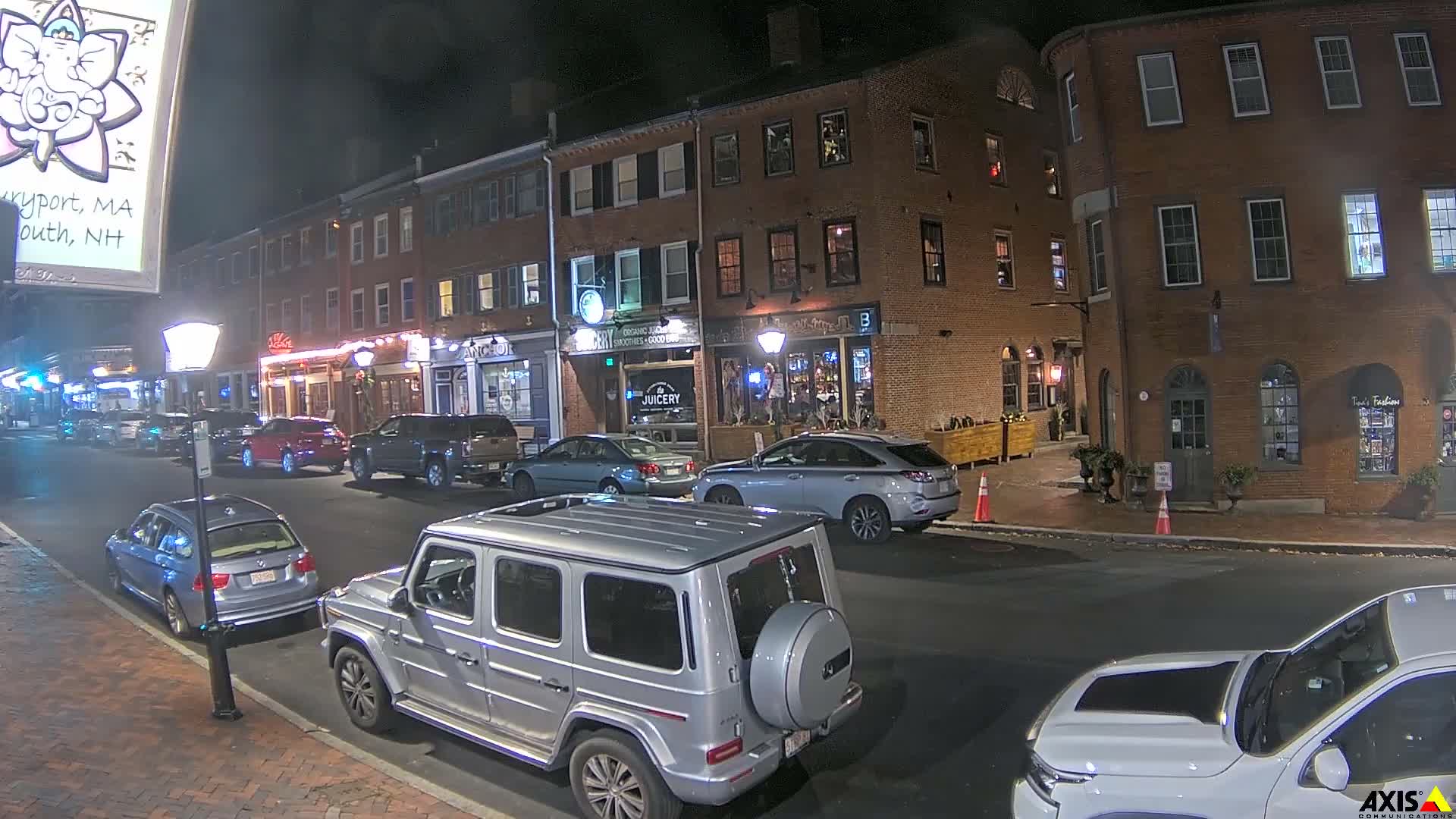 Newburyport, State Street South View Live Cam - Newburyport, Essex, Massachusetts, USA