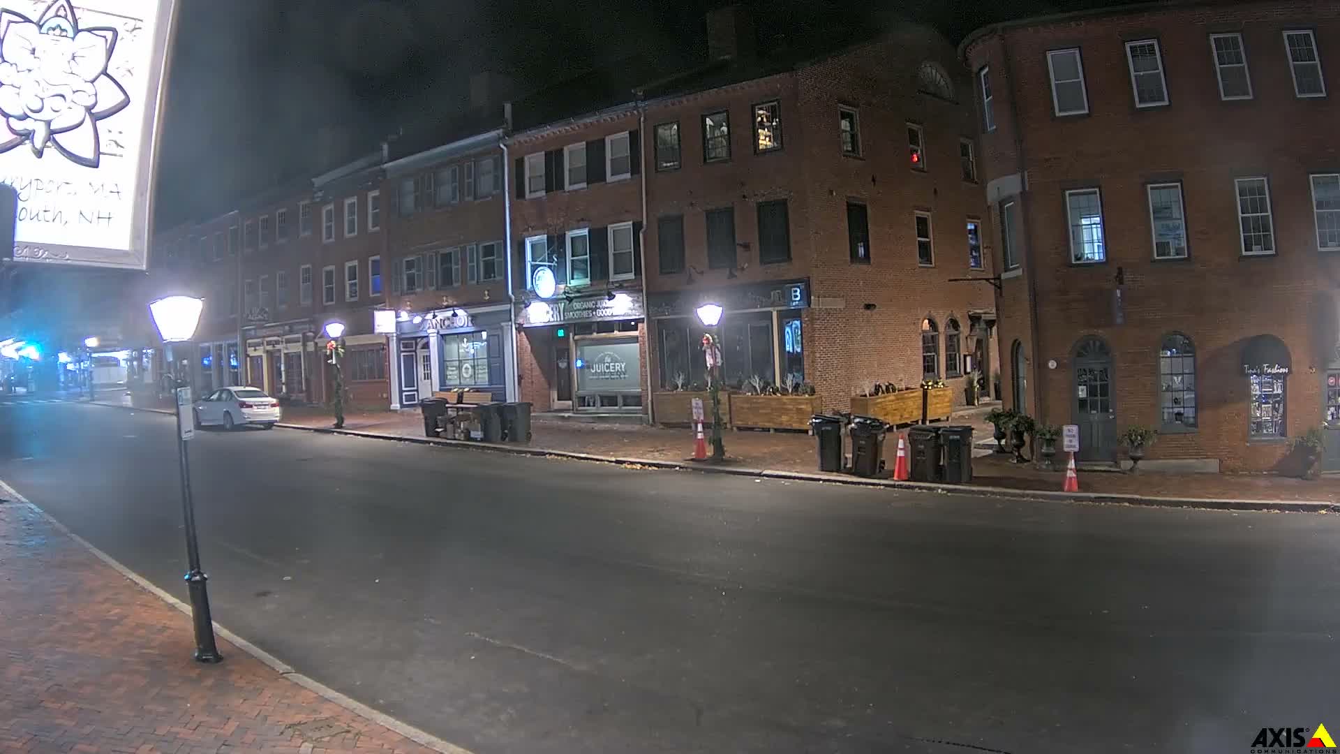 Newburyport, State Street South View Live Cam - Newburyport, Essex, Massachusetts, USA