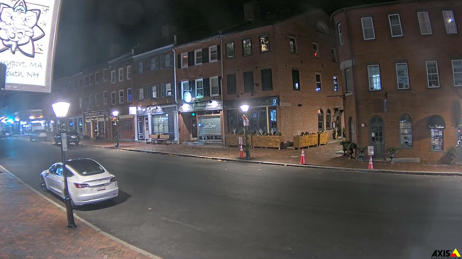 Newburyport, State Street South View Live Cam - Newburyport, Essex, Massachusetts, USA