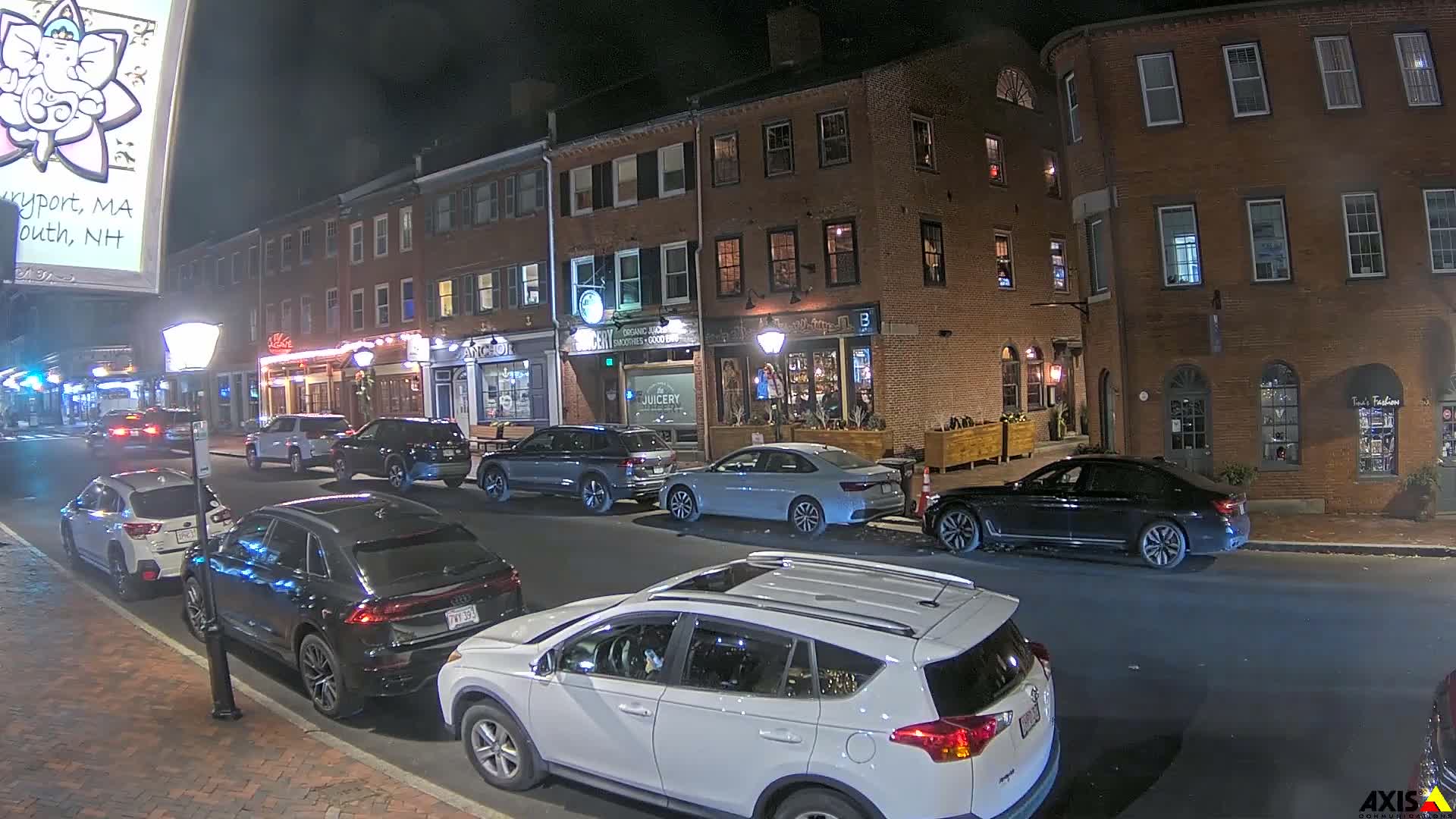 Newburyport, State Street South View Live Cam - Newburyport, Essex, Massachusetts, USA