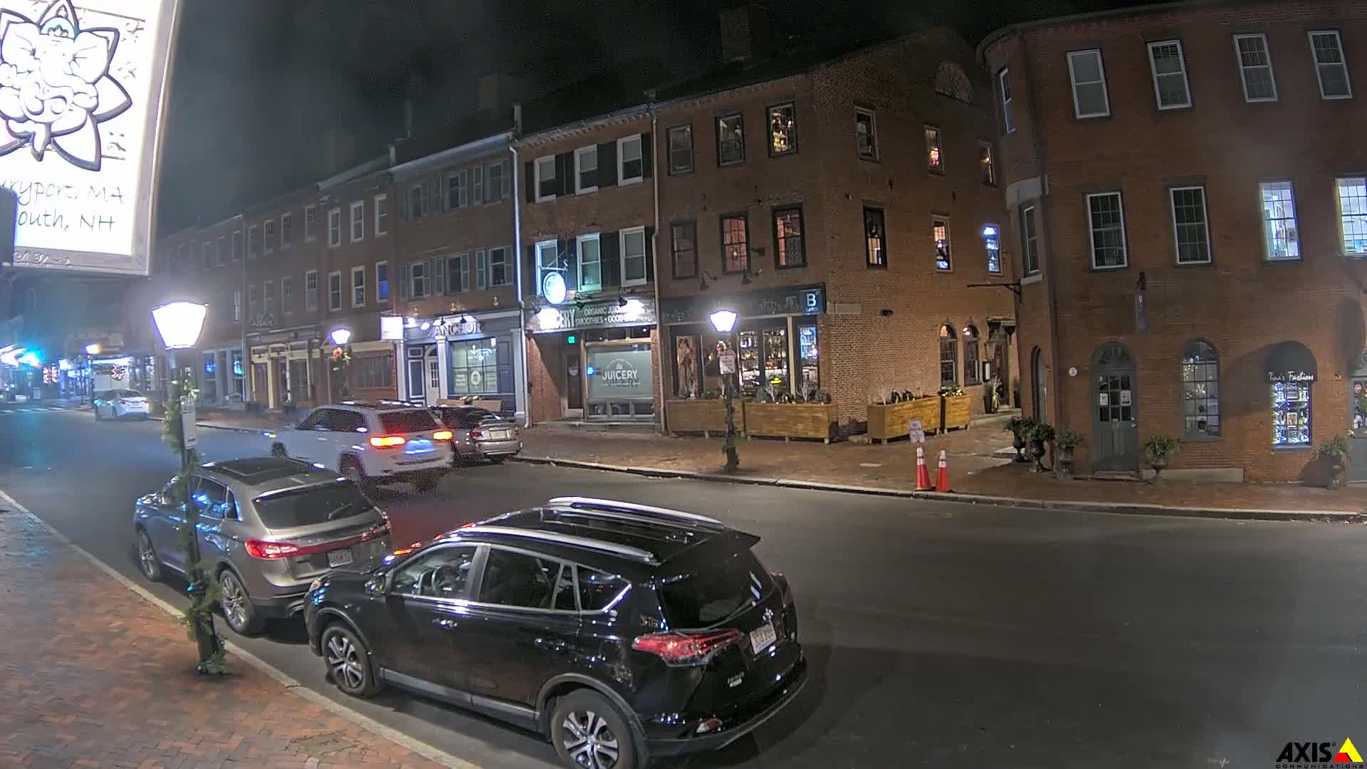 Newburyport, State Street South View Live Cam - Newburyport, Essex, Massachusetts, USA