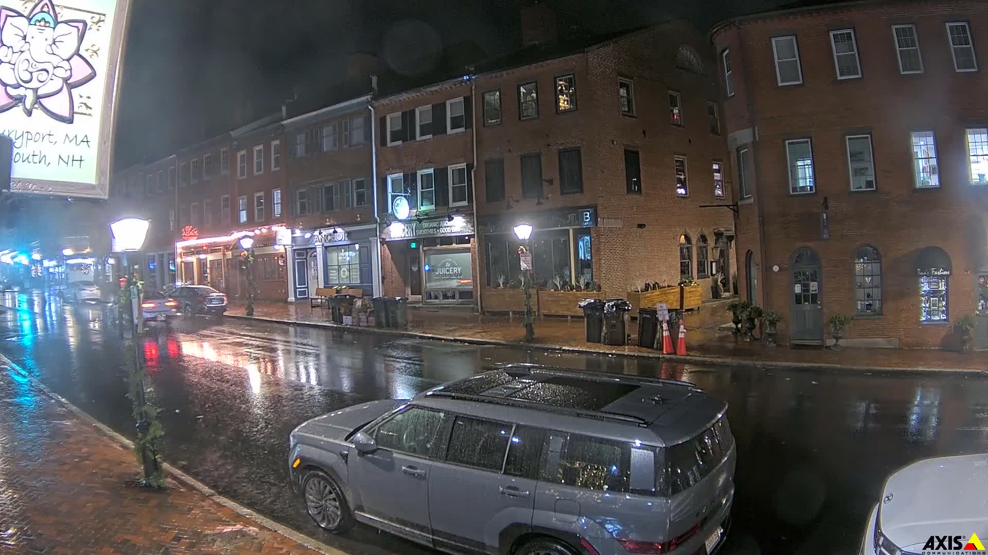 Newburyport, State Street South View Live Cam - Newburyport, Essex, Massachusetts, USA