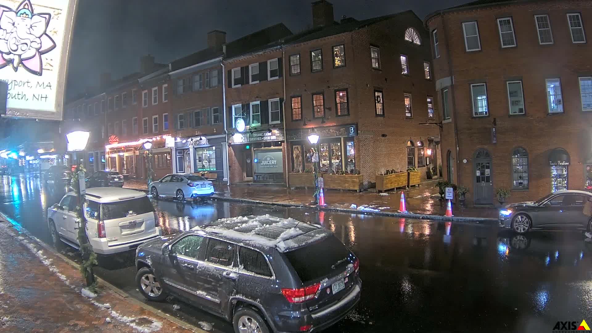 Newburyport, State Street South View Live Cam - Newburyport, Essex, Massachusetts, USA