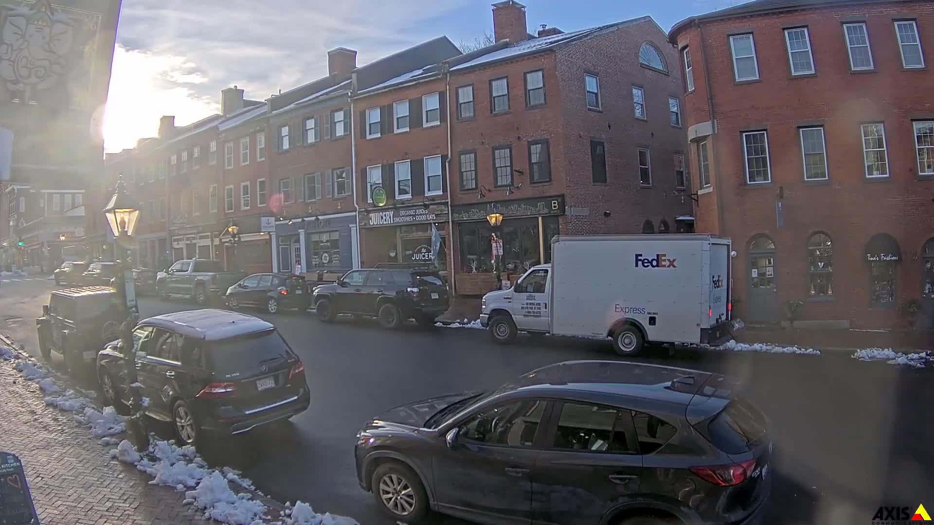 Newburyport, State Street South View Live Cam - Newburyport, Essex, Massachusetts, USA