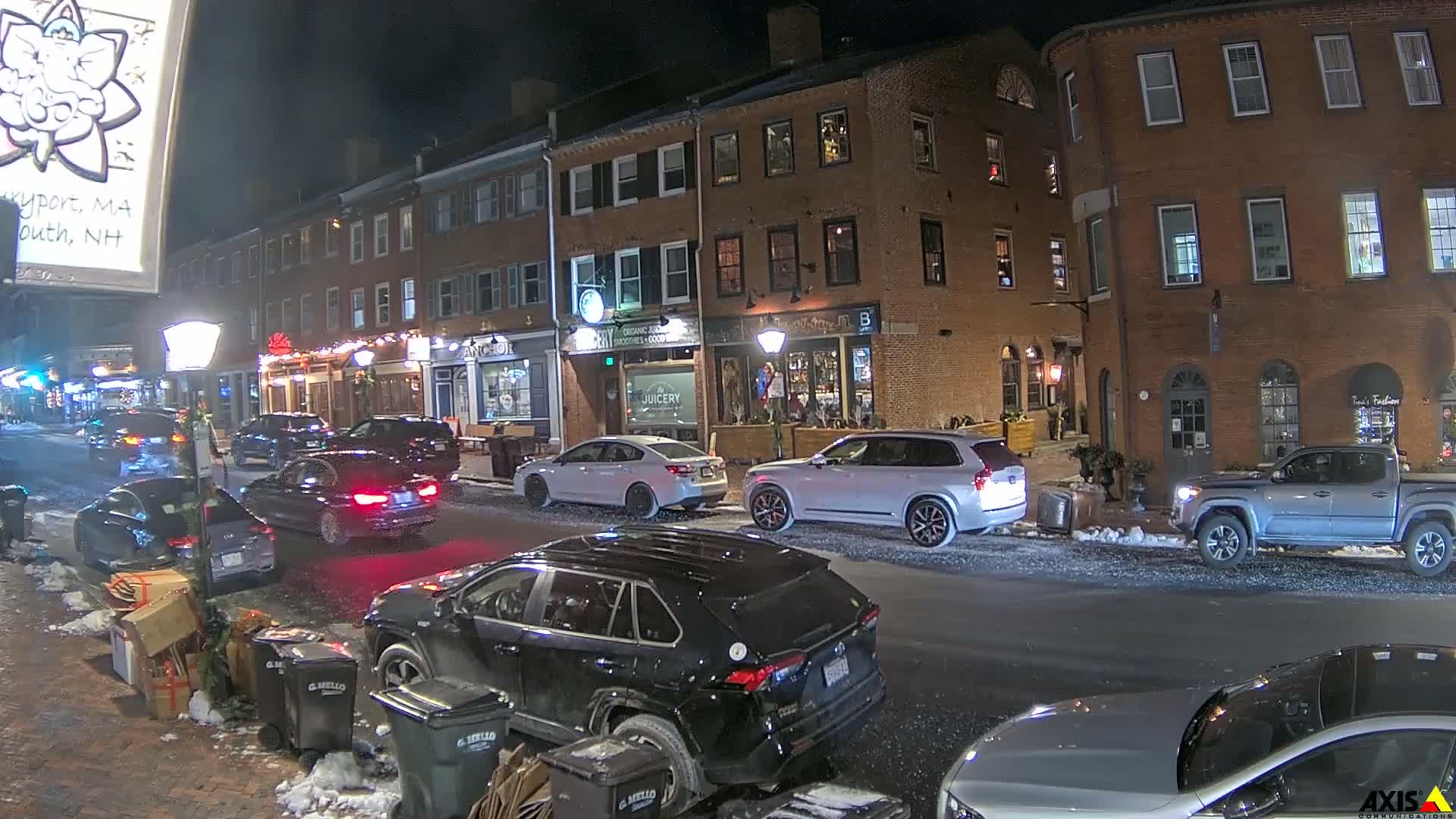 Newburyport, State Street South View Live Cam - Newburyport, Essex, Massachusetts, USA