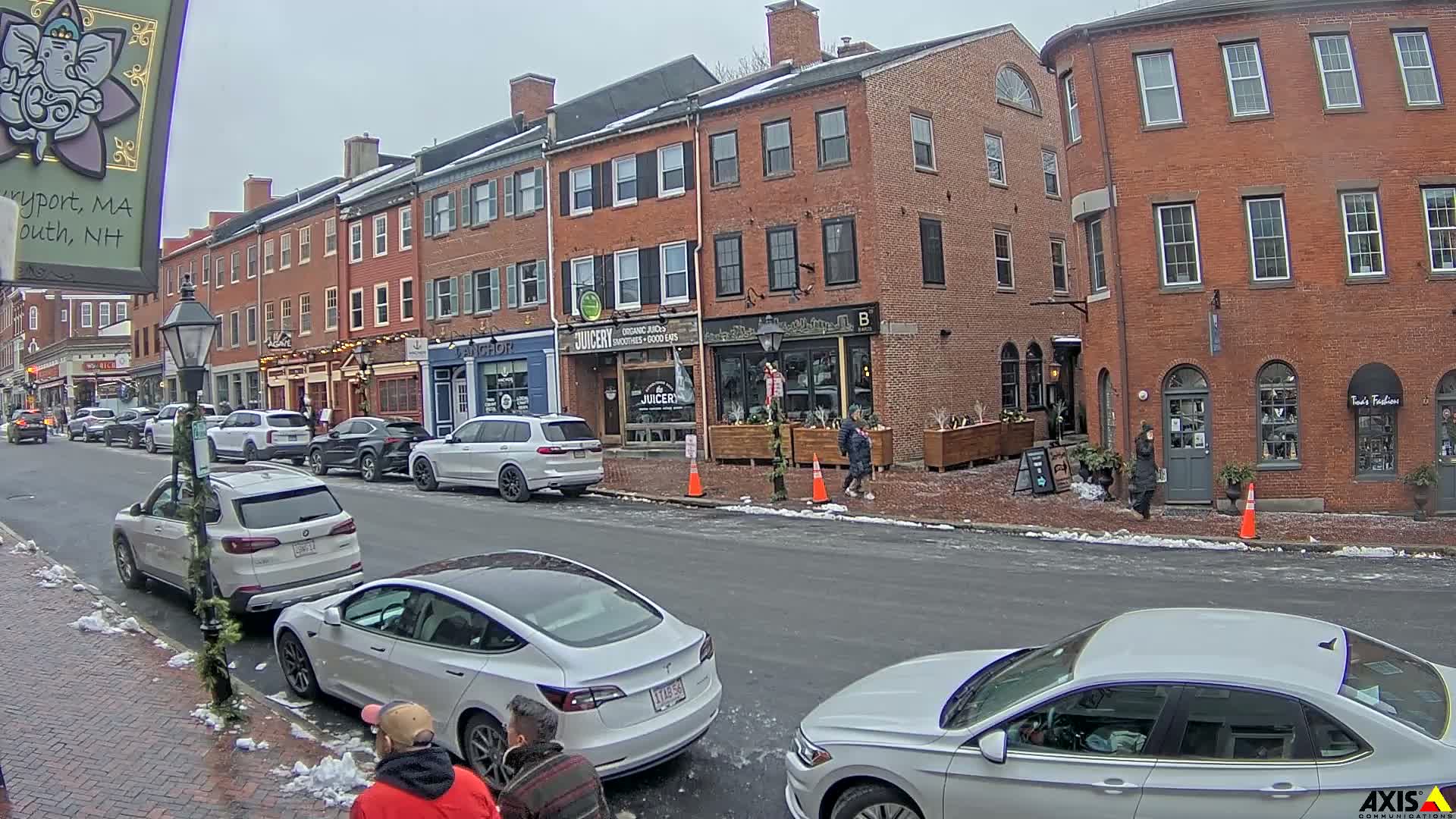 Newburyport, State Street South View Live Cam - Newburyport, Essex, Massachusetts, USA