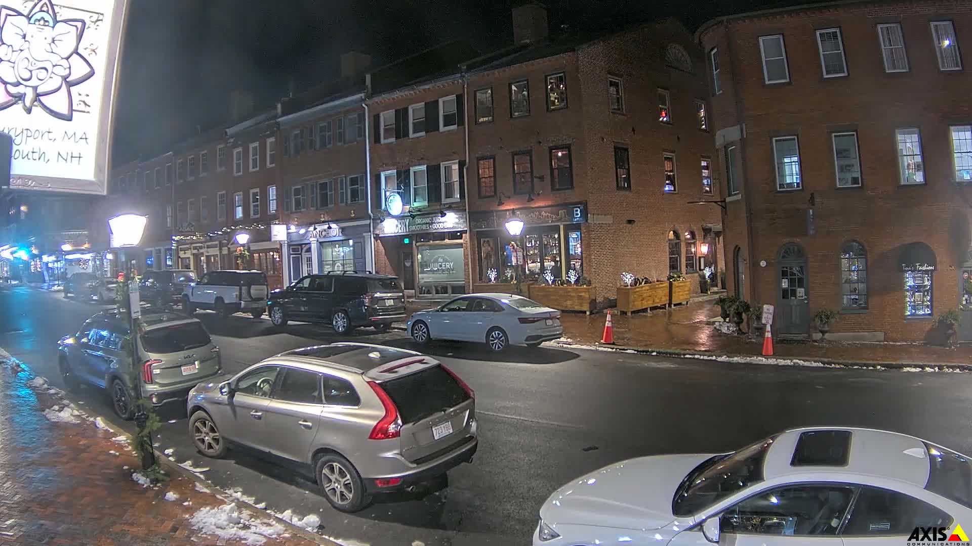 Newburyport, State Street South View Live Cam - Newburyport, Essex, Massachusetts, USA