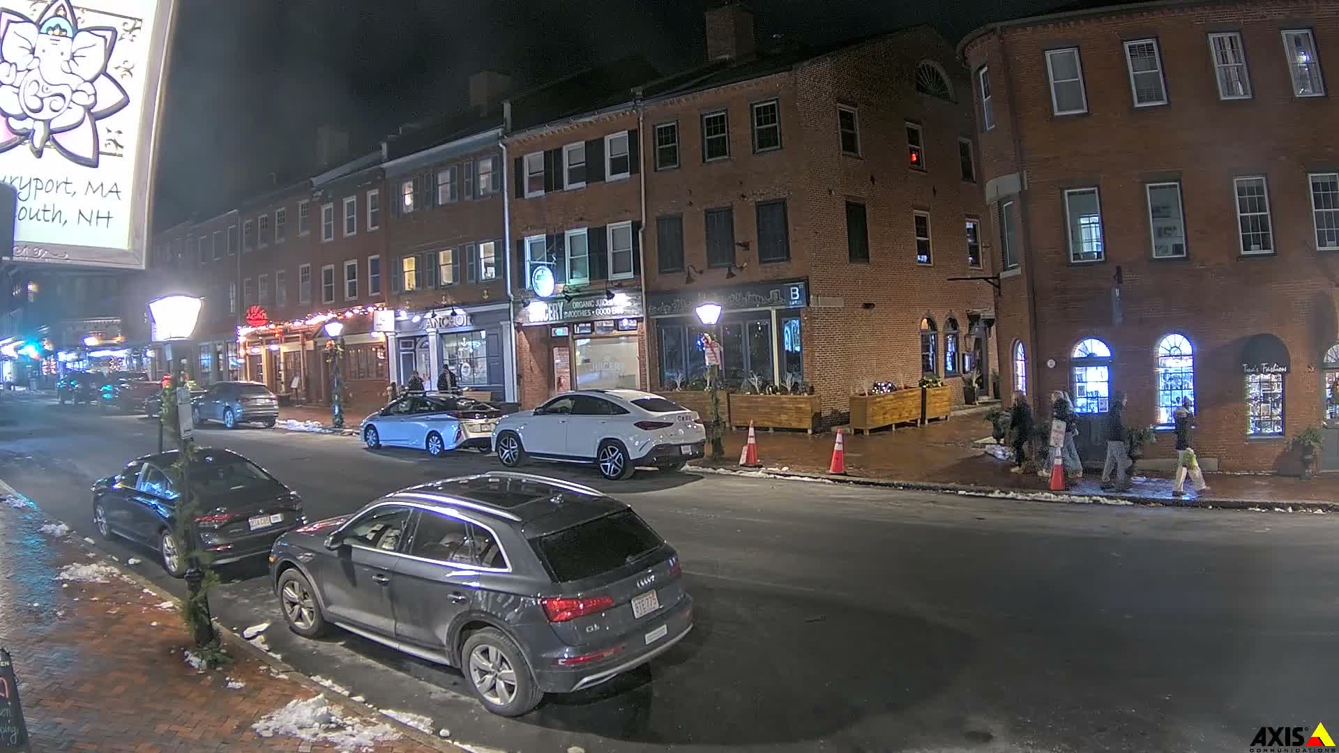 Newburyport, State Street South View Live Cam - Newburyport, Essex, Massachusetts, USA