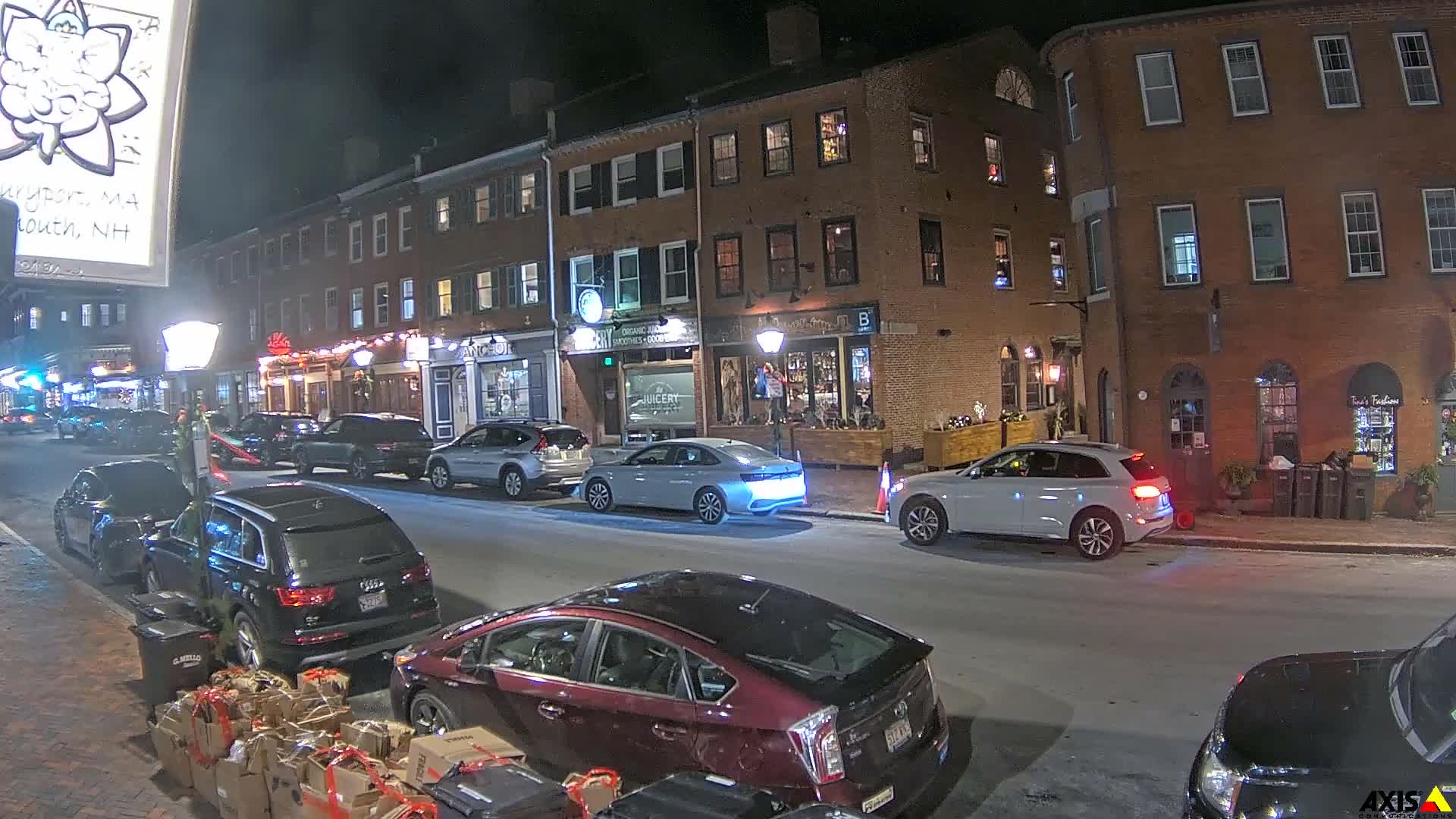 Newburyport, State Street South View Live Cam - Newburyport, Essex, Massachusetts, USA