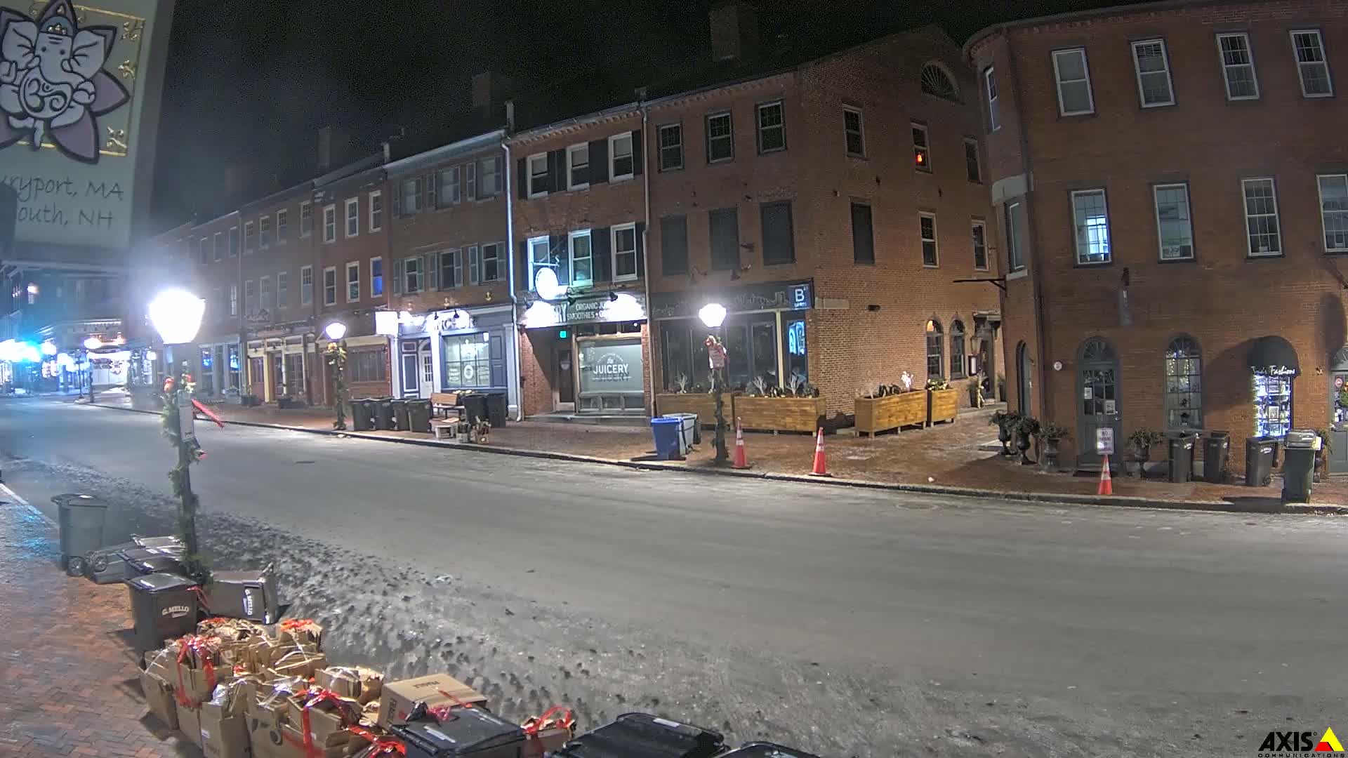 Newburyport, State Street South View Live Cam - Newburyport, Essex, Massachusetts, USA