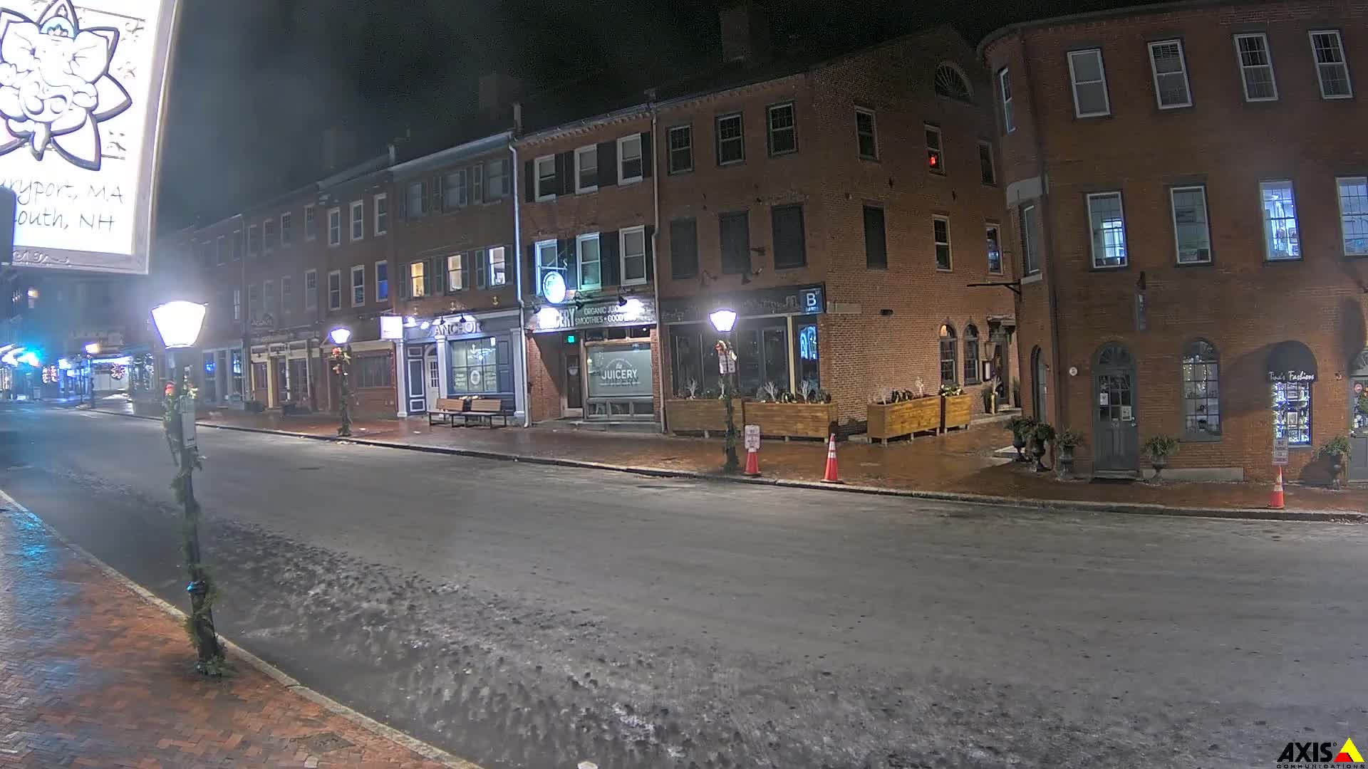 Newburyport, State Street South View Live Cam - Newburyport, Essex, Massachusetts, USA