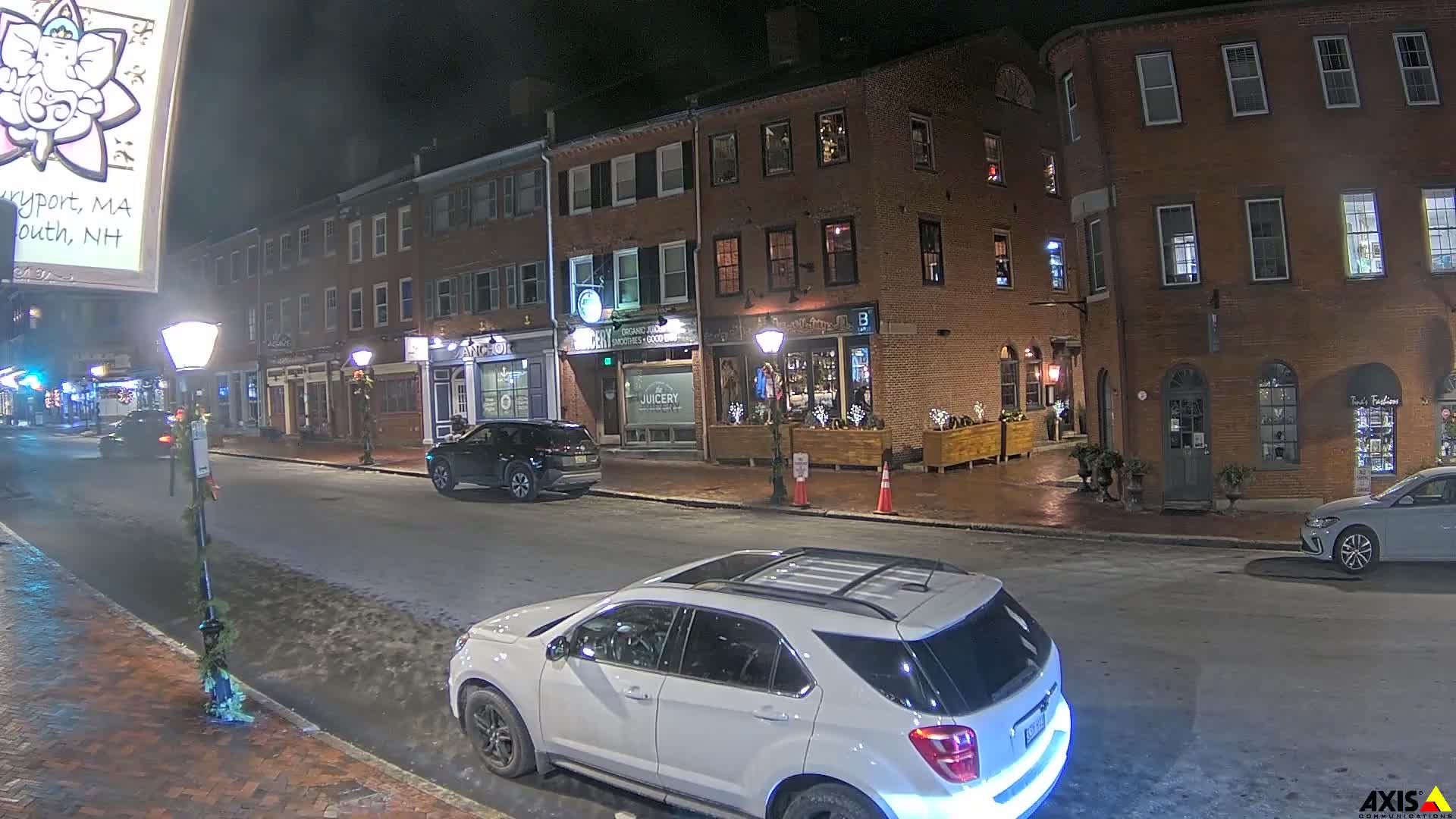 Newburyport, State Street South View Live Cam - Newburyport, Essex, Massachusetts, USA