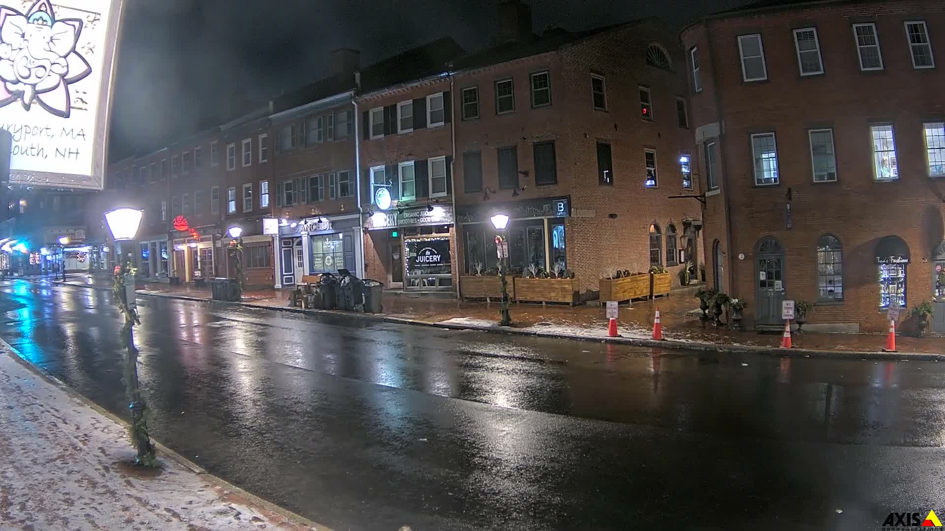 Newburyport, State Street South View Live Cam - Newburyport, Essex, Massachusetts, USA