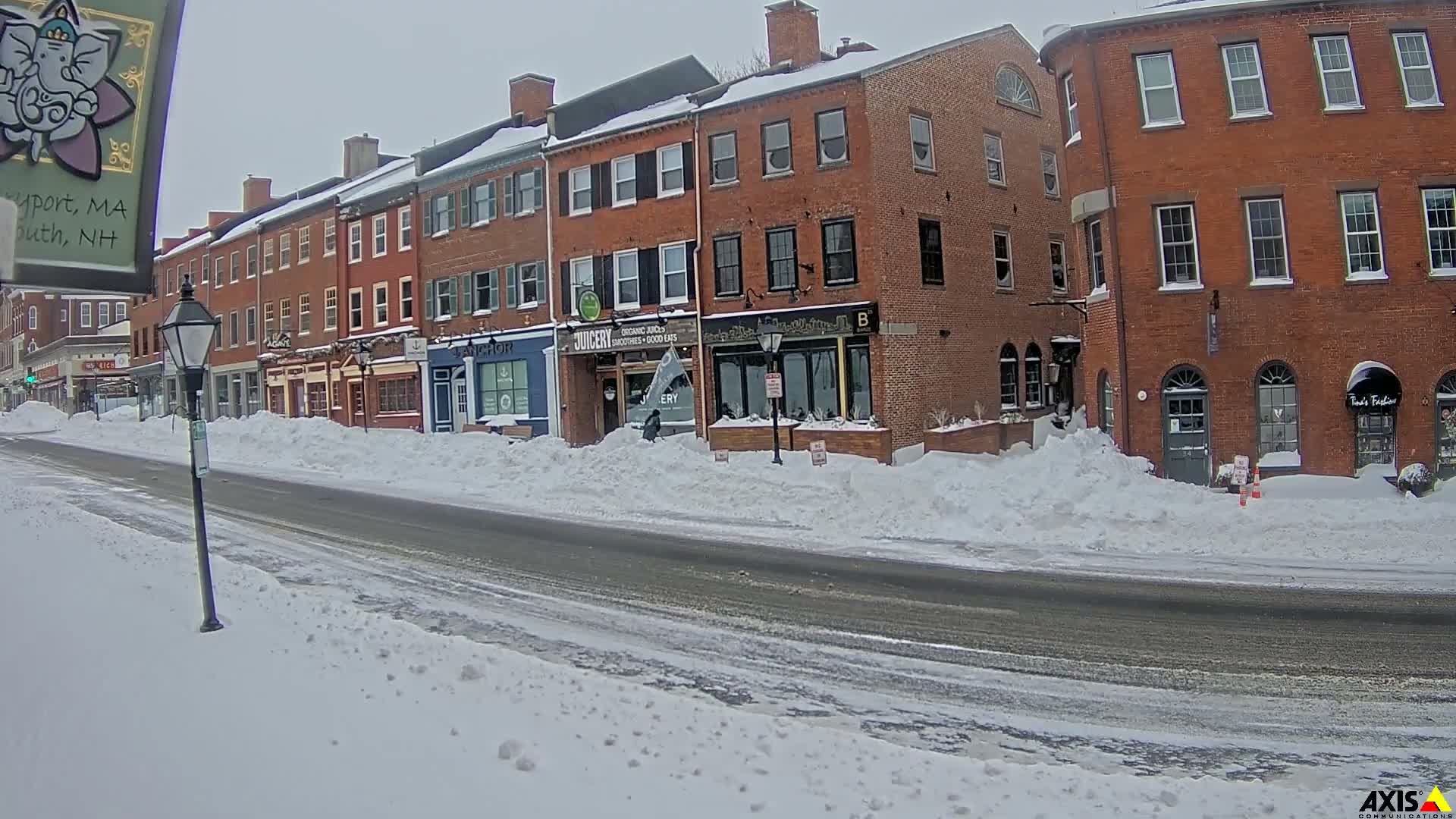 Newburyport, State Street South View Live Cam - Newburyport, Essex, Massachusetts, USA