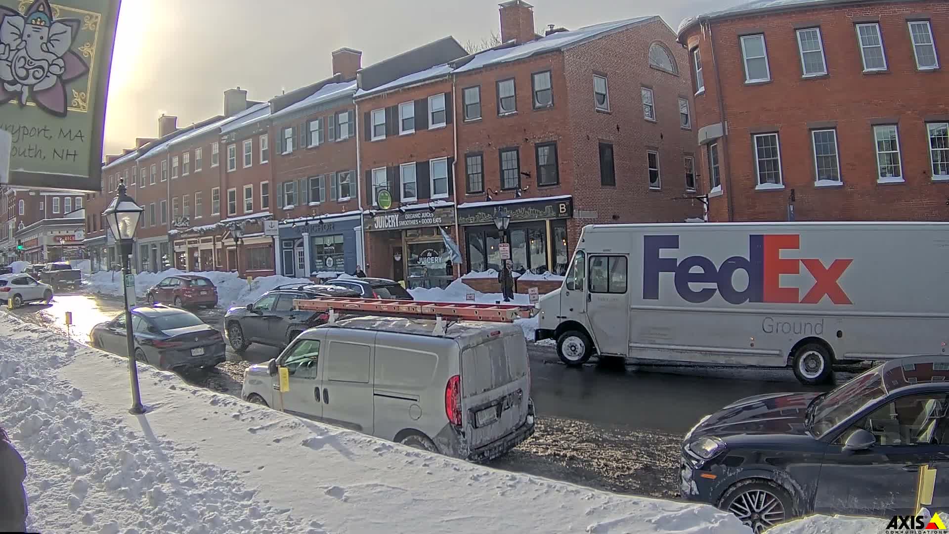 Newburyport, State Street South View Live Cam - Newburyport, Essex, Massachusetts, USA