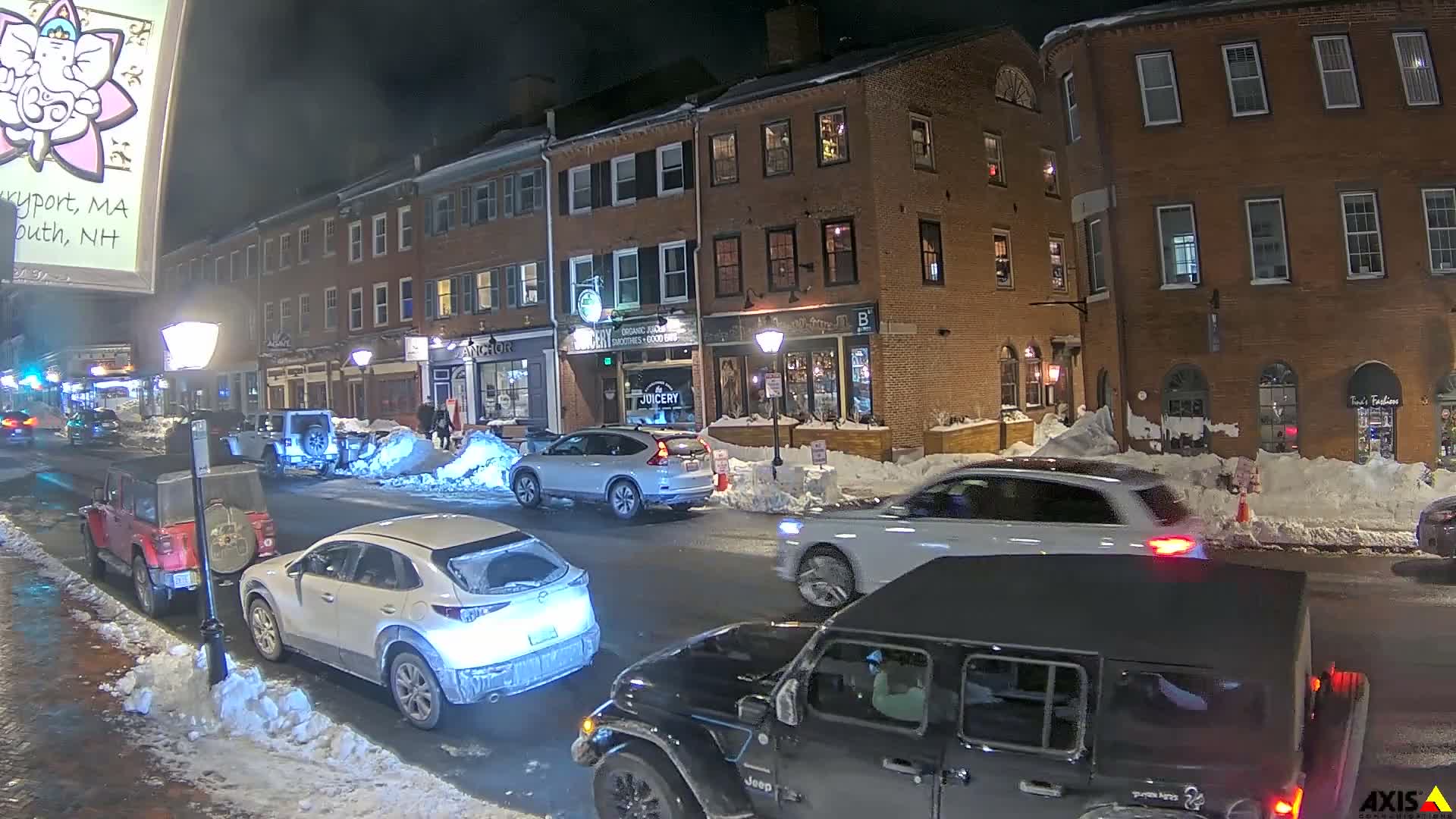 Newburyport, State Street South View Live Cam - Newburyport, Essex, Massachusetts, USA