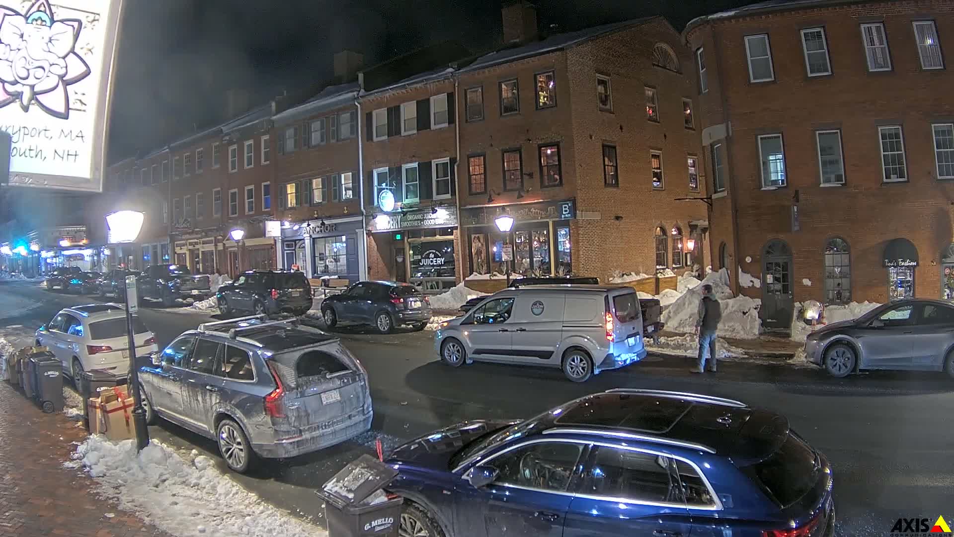 Newburyport, State Street South View Live Cam - Newburyport, Essex, Massachusetts, USA