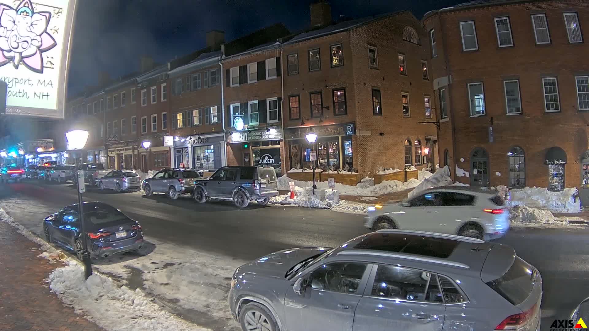 Newburyport, State Street South View Live Cam - Newburyport, Essex, Massachusetts, USA