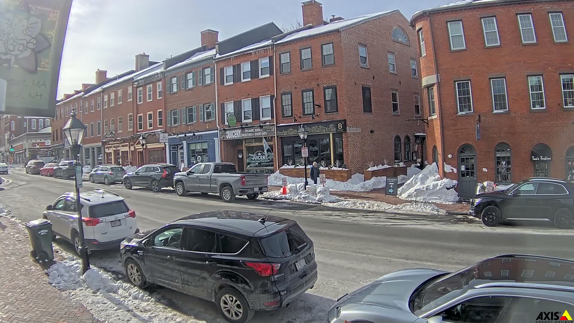 Newburyport, State Street South View Live Cam - Newburyport, Essex, Massachusetts, USA