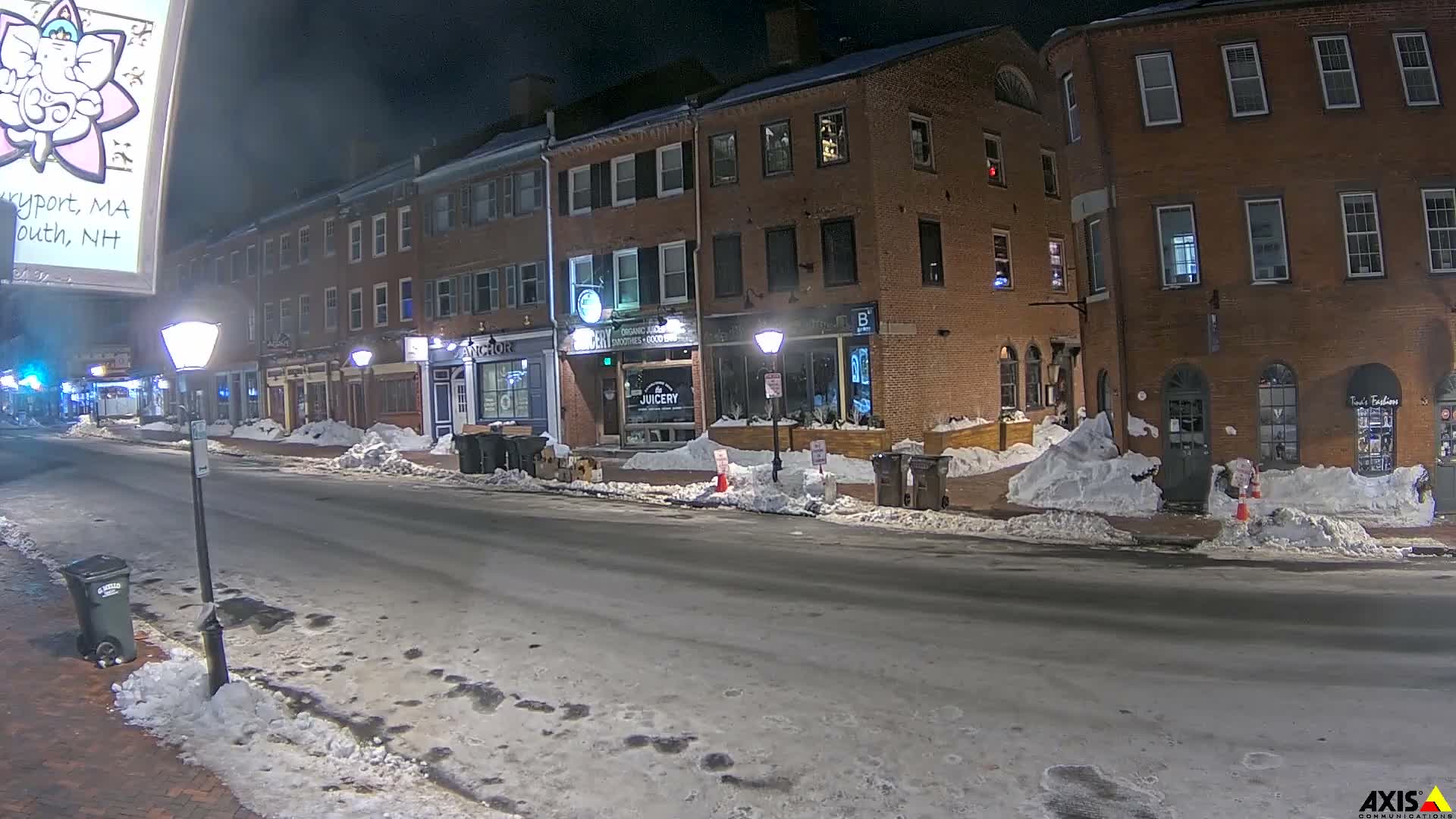 Newburyport, State Street South View Live Cam - Newburyport, Essex, Massachusetts, USA