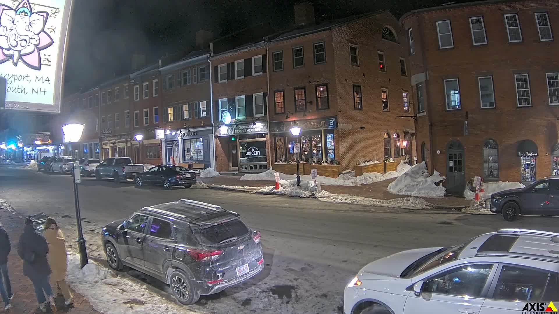 Newburyport, State Street South View Live Cam - Newburyport, Essex, Massachusetts, USA
