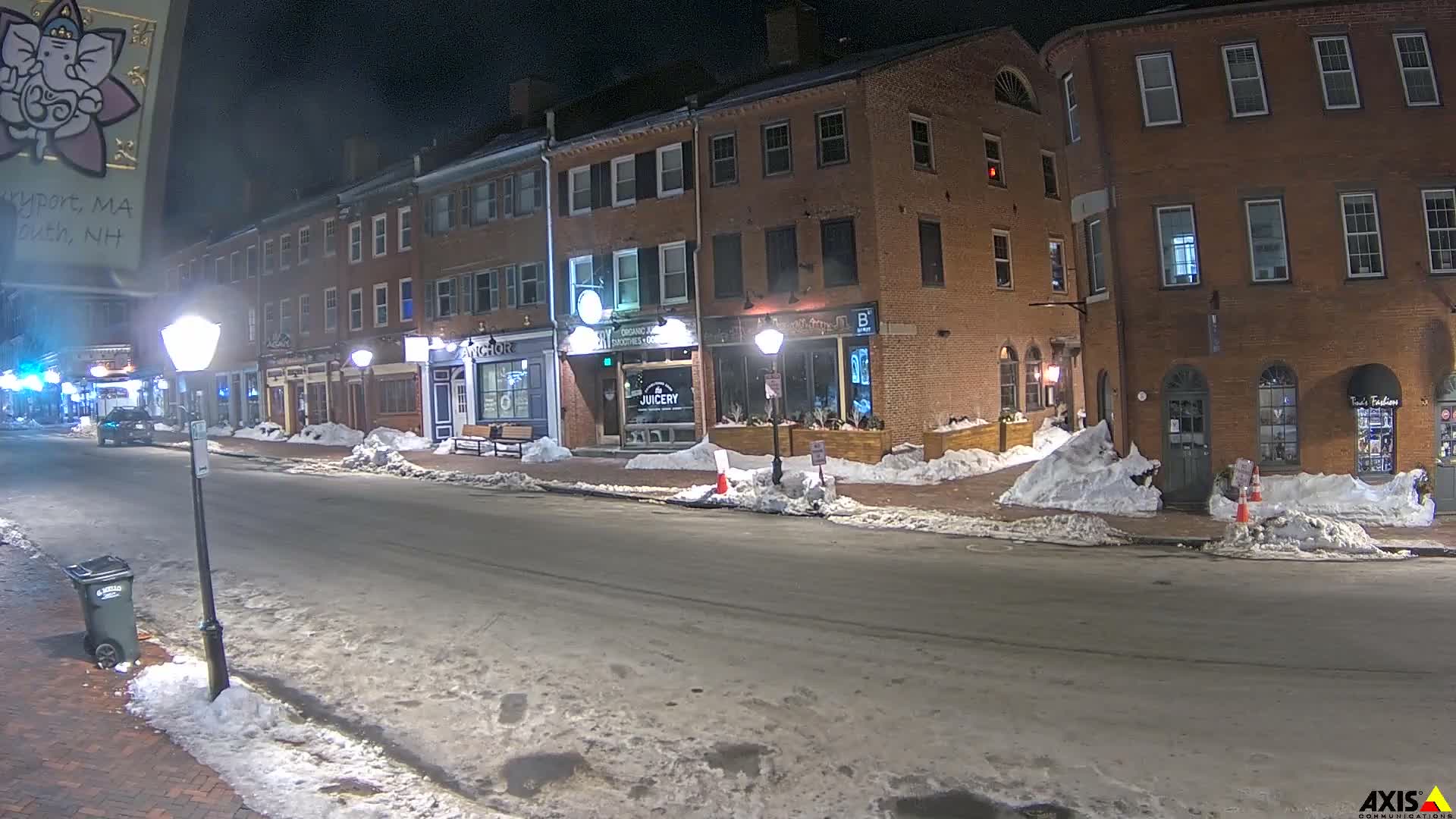 Newburyport, State Street South View Live Cam - Newburyport, Essex, Massachusetts, USA