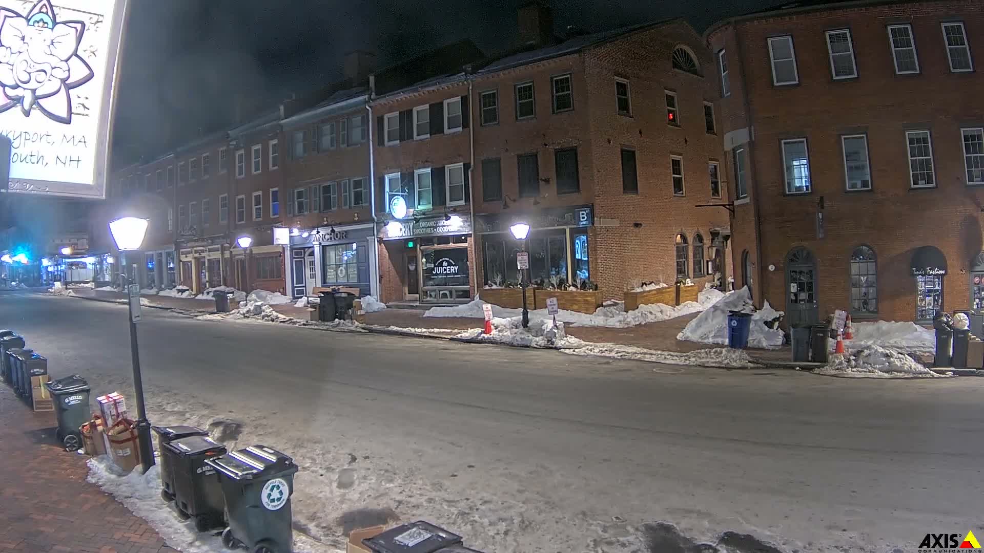 Newburyport, State Street South View Live Cam - Newburyport, Essex, Massachusetts, USA
