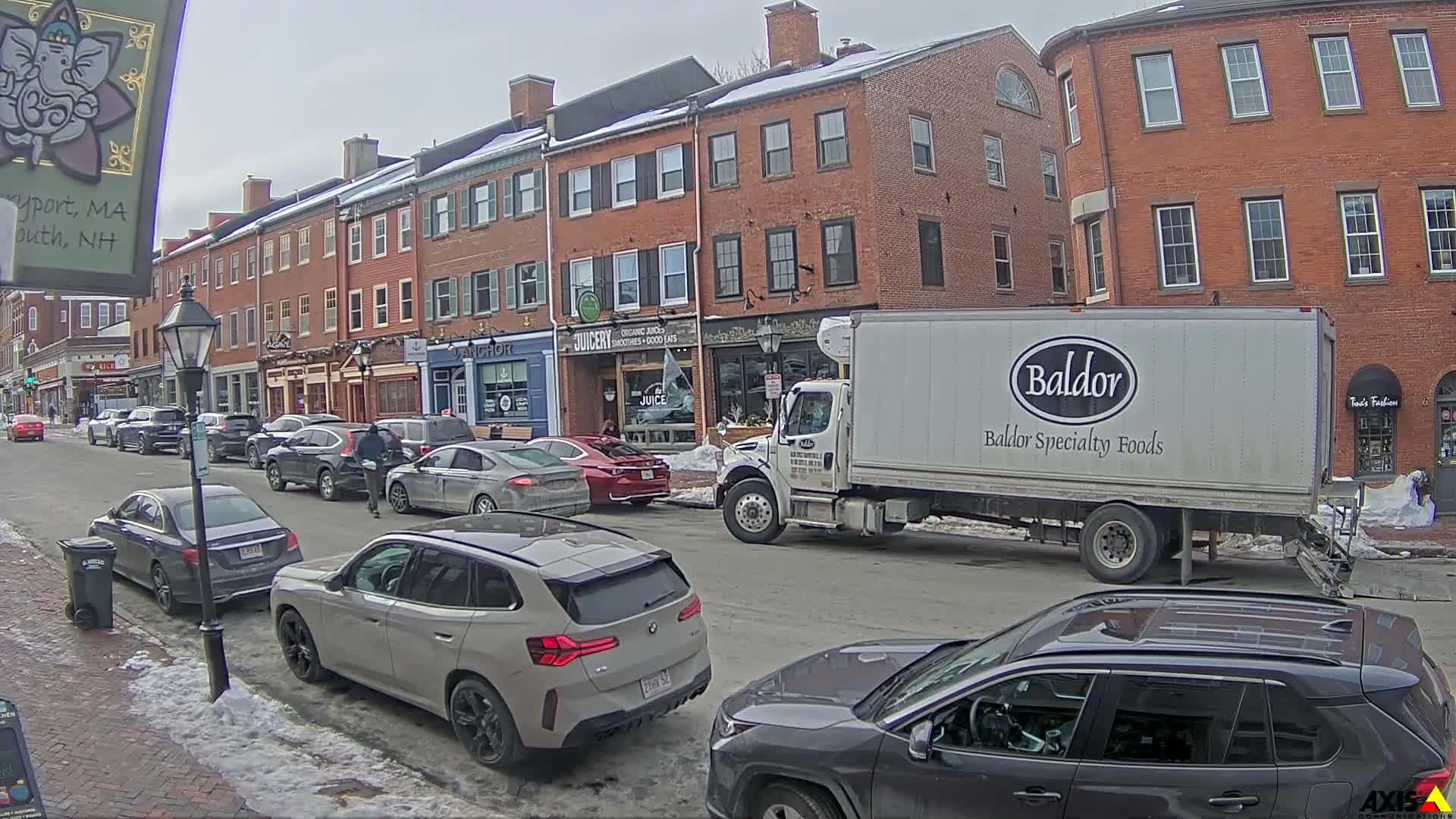 Newburyport, State Street South View Live Cam - Newburyport, Essex, Massachusetts, USA
