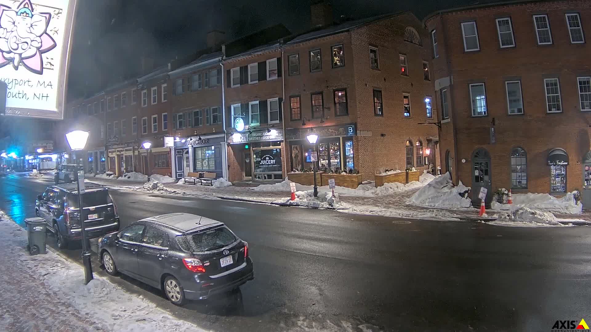 Newburyport, State Street South View Live Cam - Newburyport, Essex, Massachusetts, USA