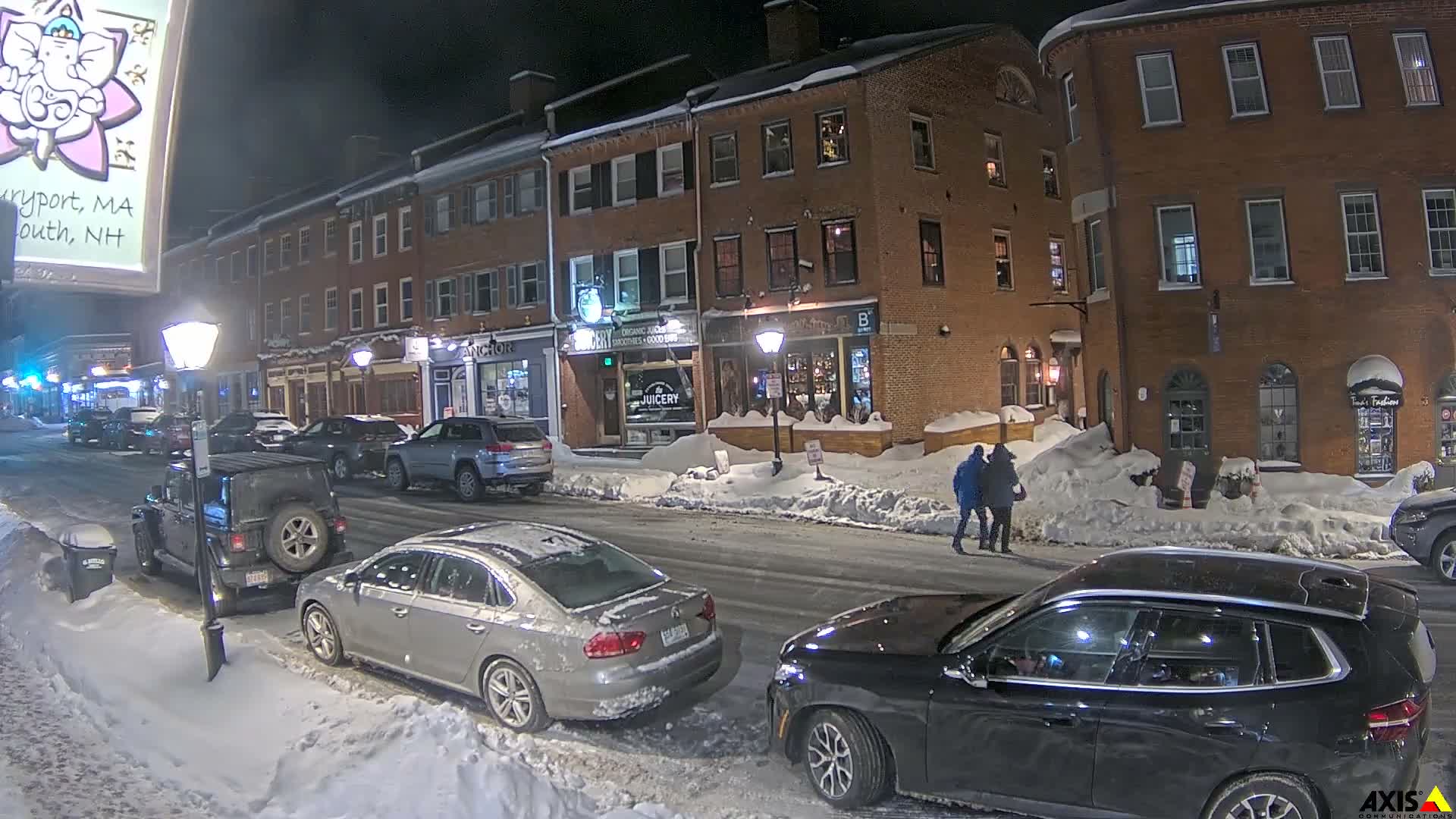 Newburyport, State Street South View Live Cam - Newburyport, Essex, Massachusetts, USA